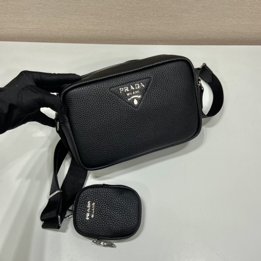 Pra*a 1bh182 crossbody bag -22*14.5*8cm