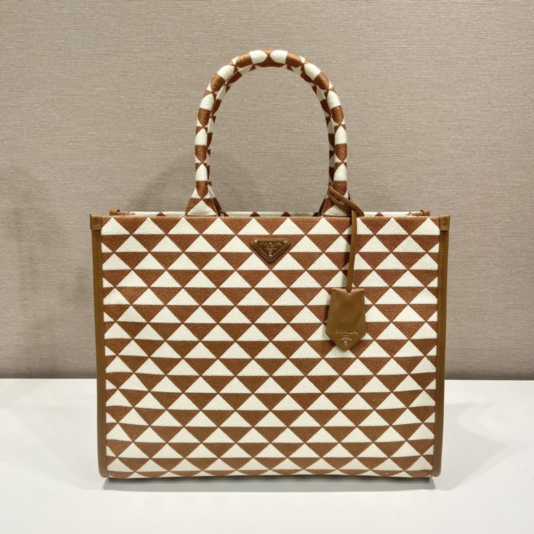 Pra*a tote in saffiano leather 1ba356-39*31*11cm