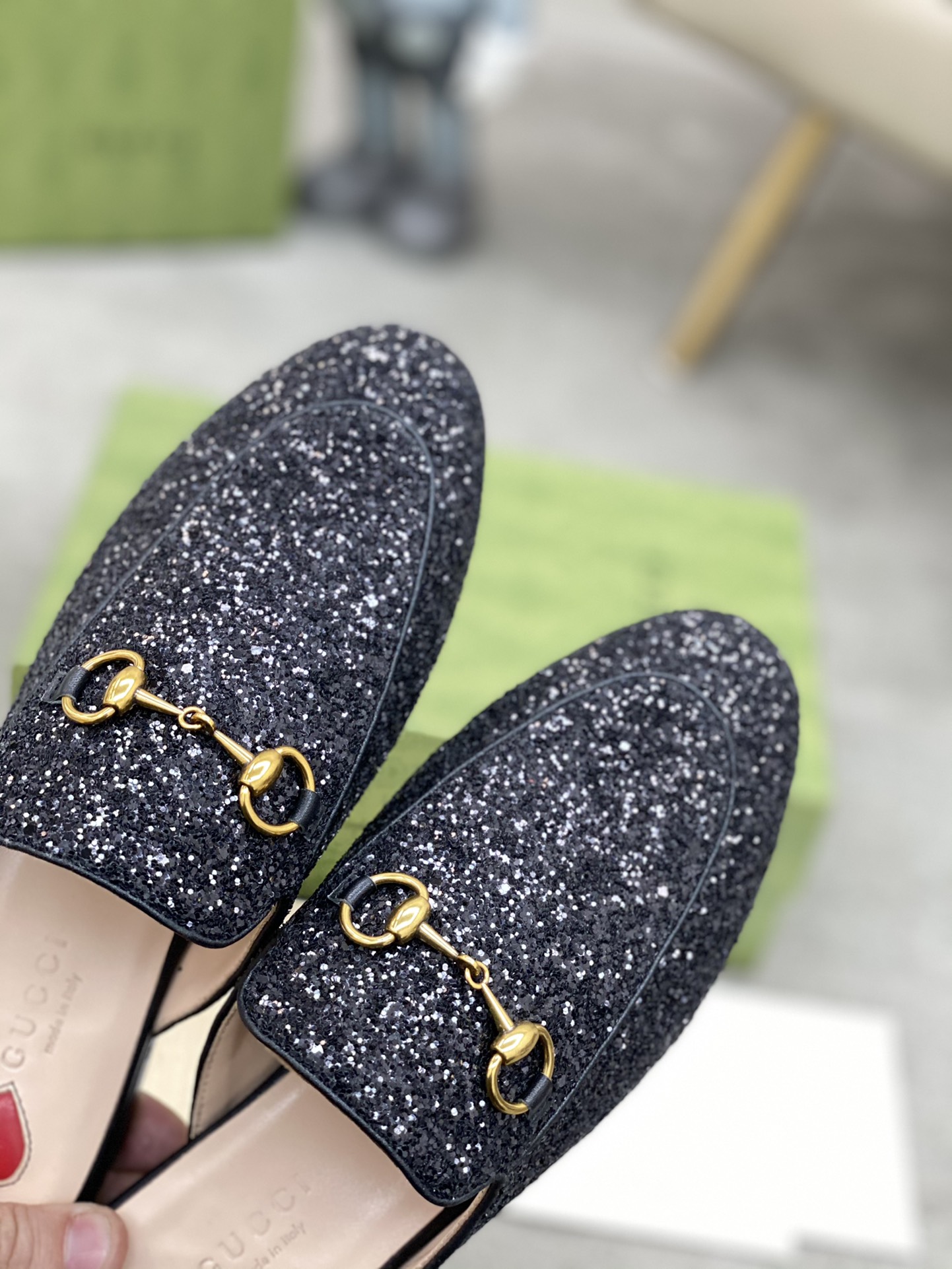 G*u*i loafers shoes