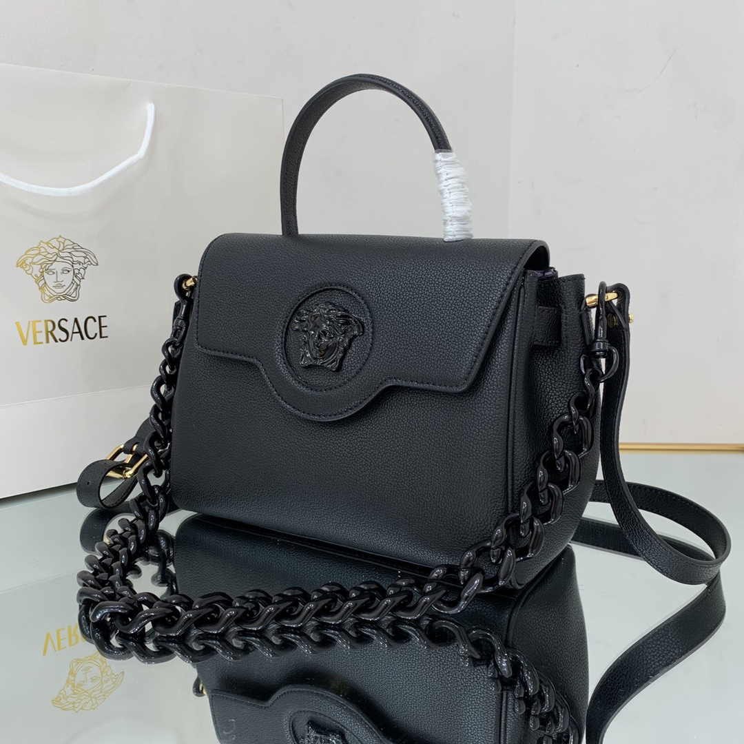 Versace LaMedusa 2021 Medium Handbags-25x15x22CM
