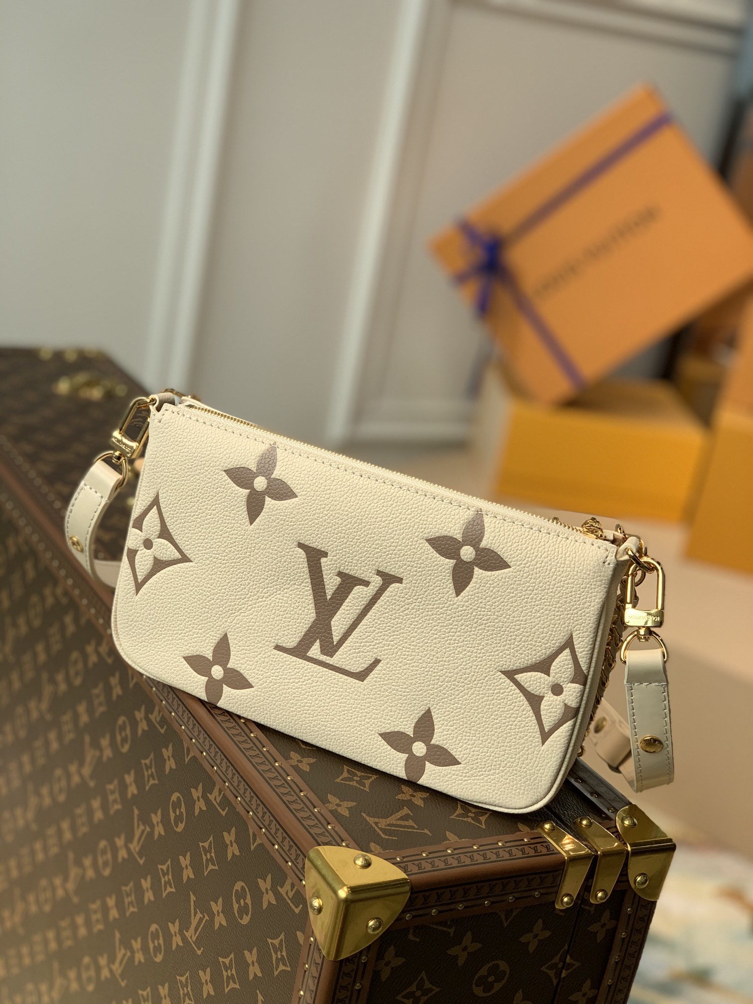 l0*is V*t0n multi pochette accessories-24 x 13.5 x 4cm