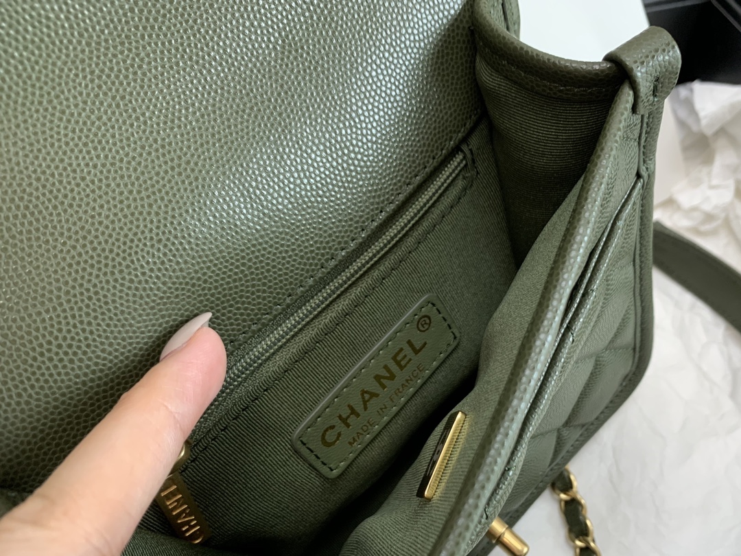 Ch@nel Flap Bag-17*20.5*6CM