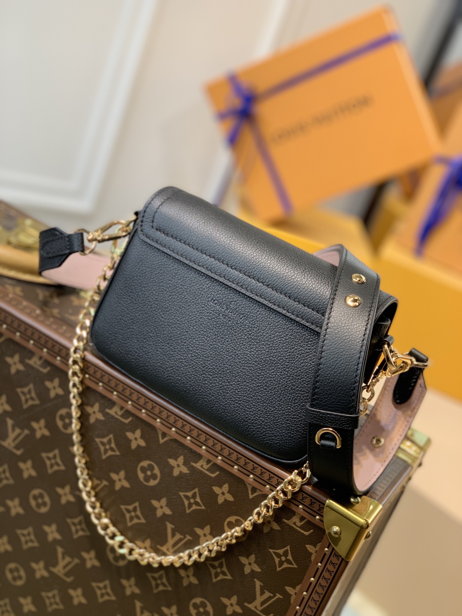 l0*is V*t0n lockme tender handbags pm- m58554-19*13*8cm