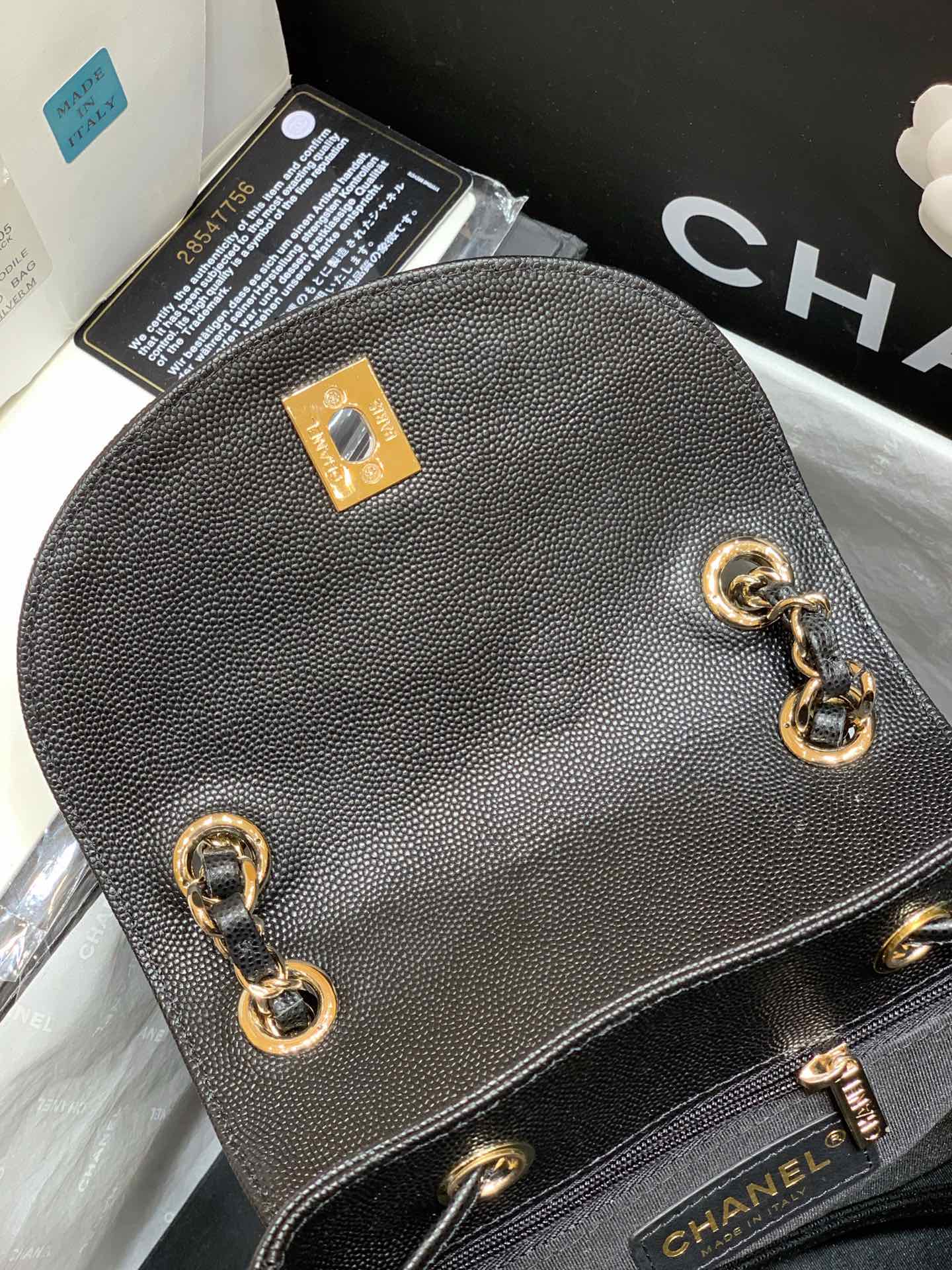 Ch@nel Backpack -22.5x24x12CM