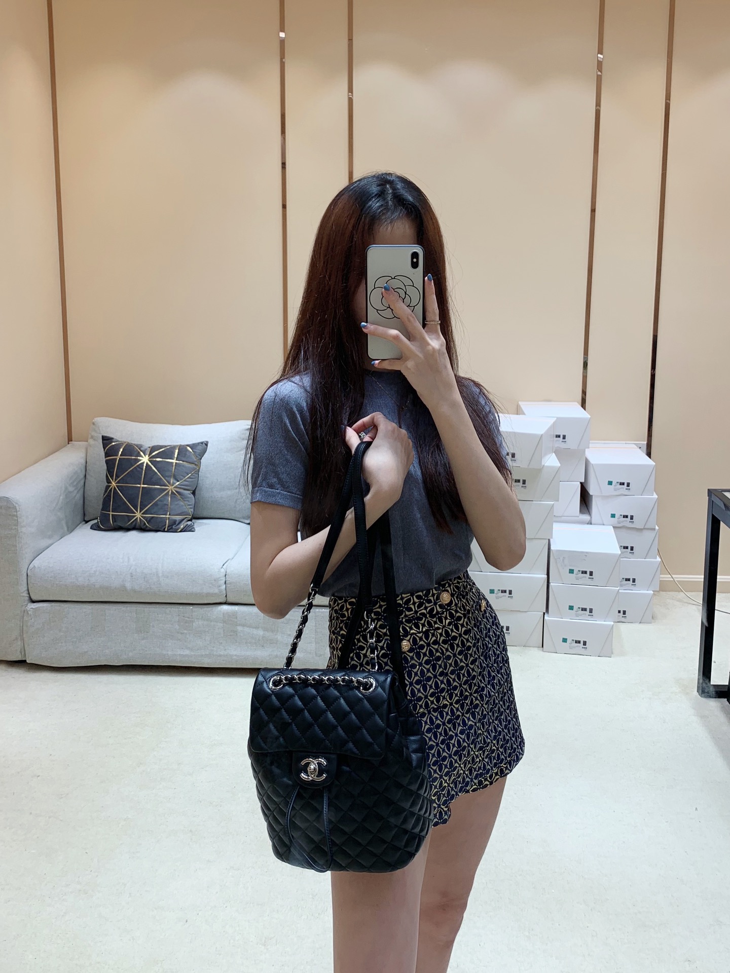 Ch@nel Backpack -20x25x1CM