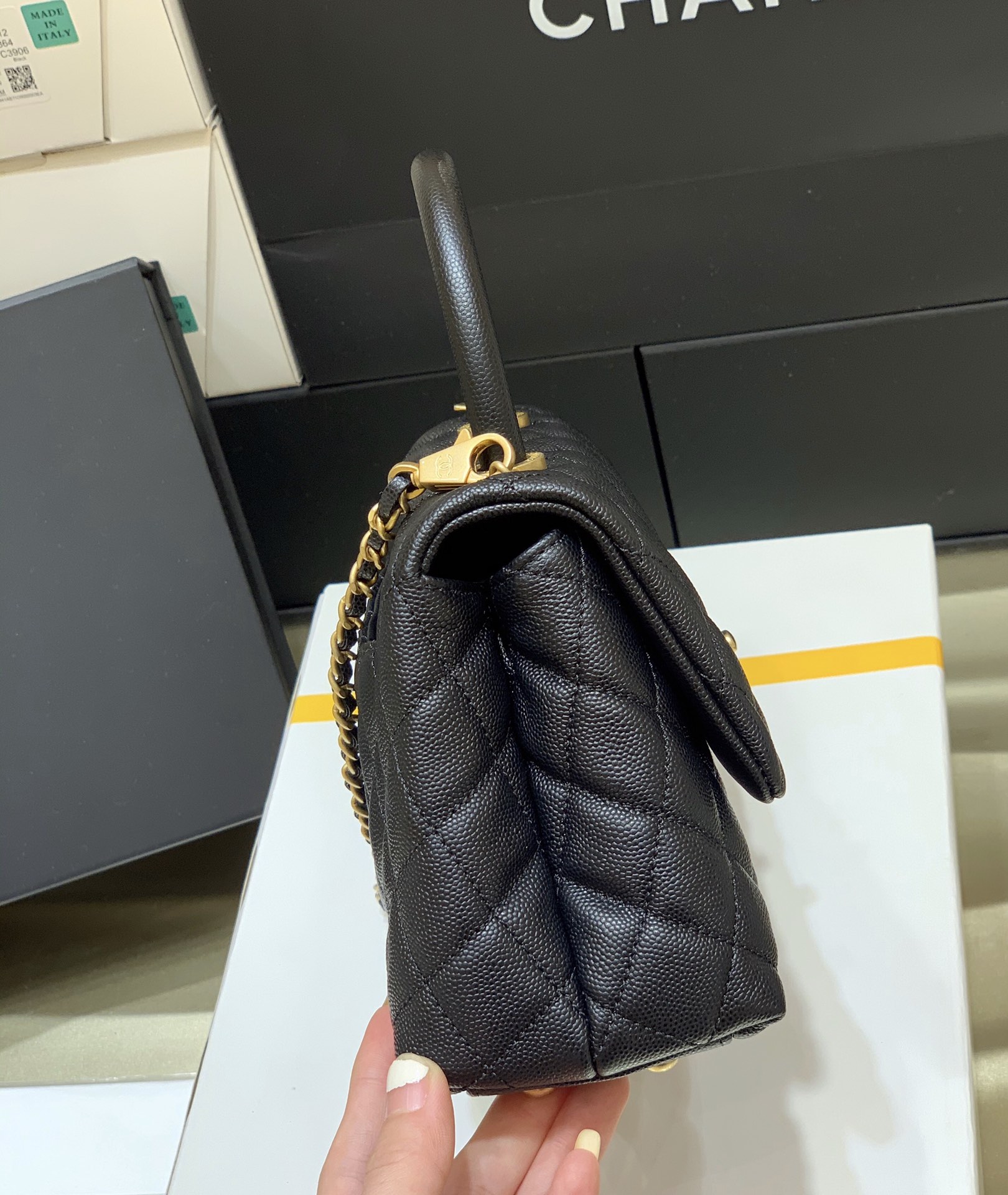 Ch@nel Coco Handlebag-23CM