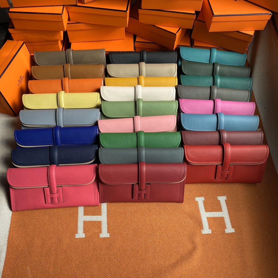H**mes jige 29 pouch-epsom-29cm