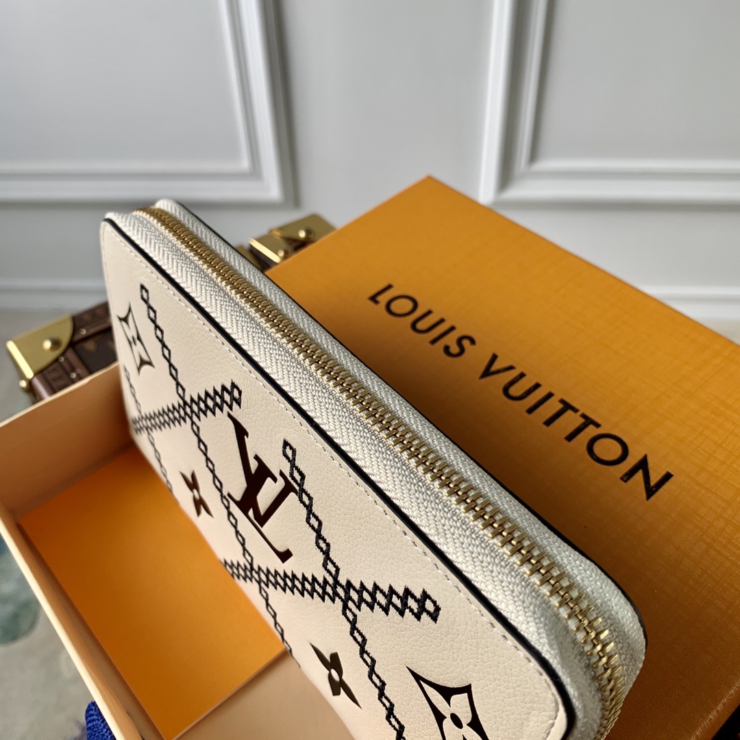 l0*is V*t0n monogram vernis zippy wallet m81141-19.5x10.5x2.5cm