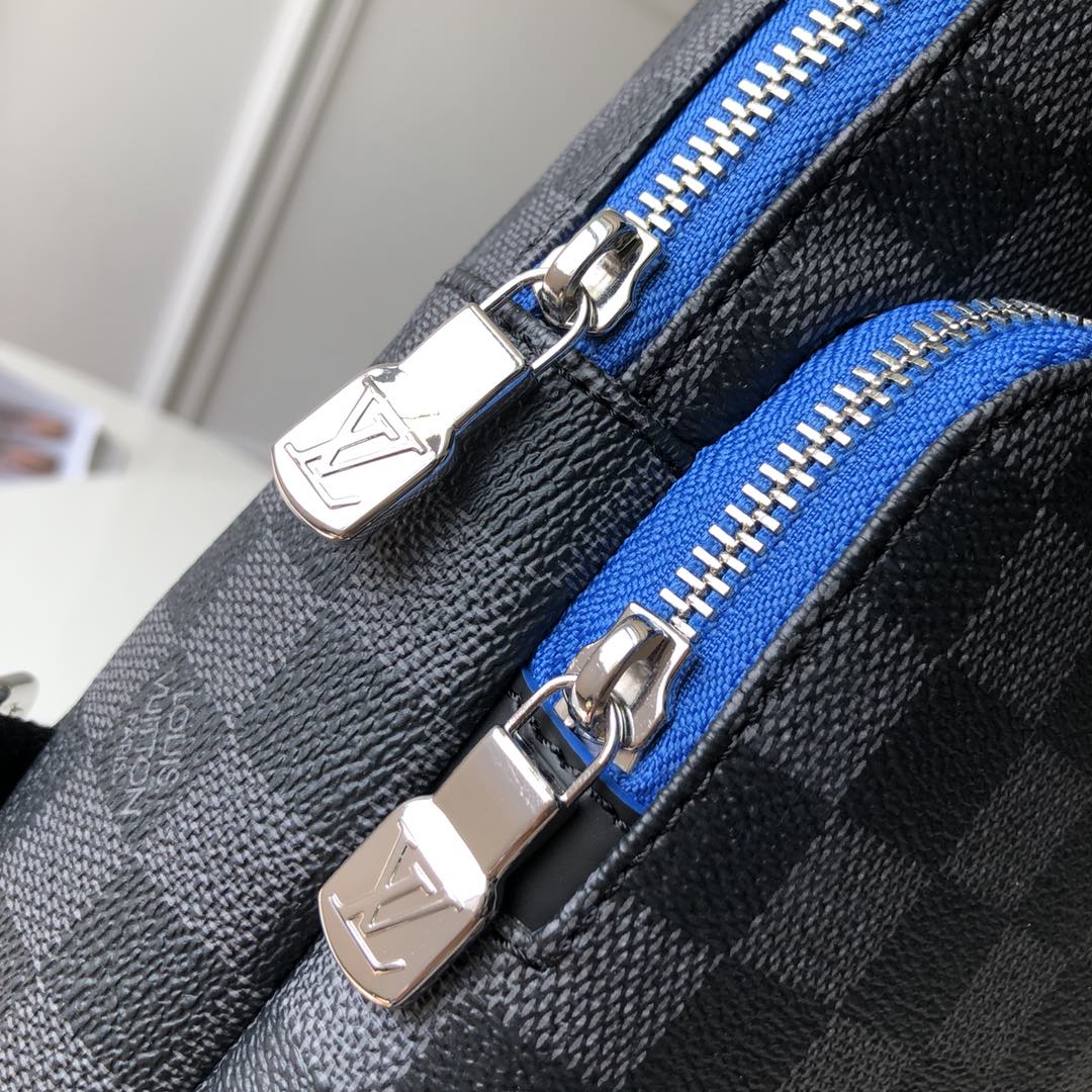 l0*is V*t0n damier graphite avenue bag-20 *31 x*10cm