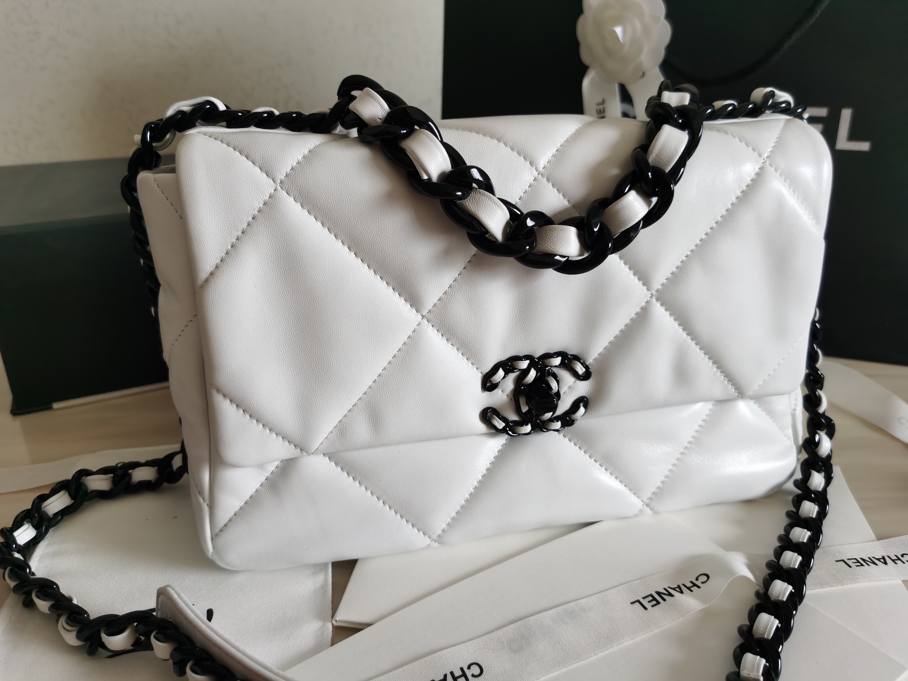 Ch@nel 19 Flap Bag-26&30CM
