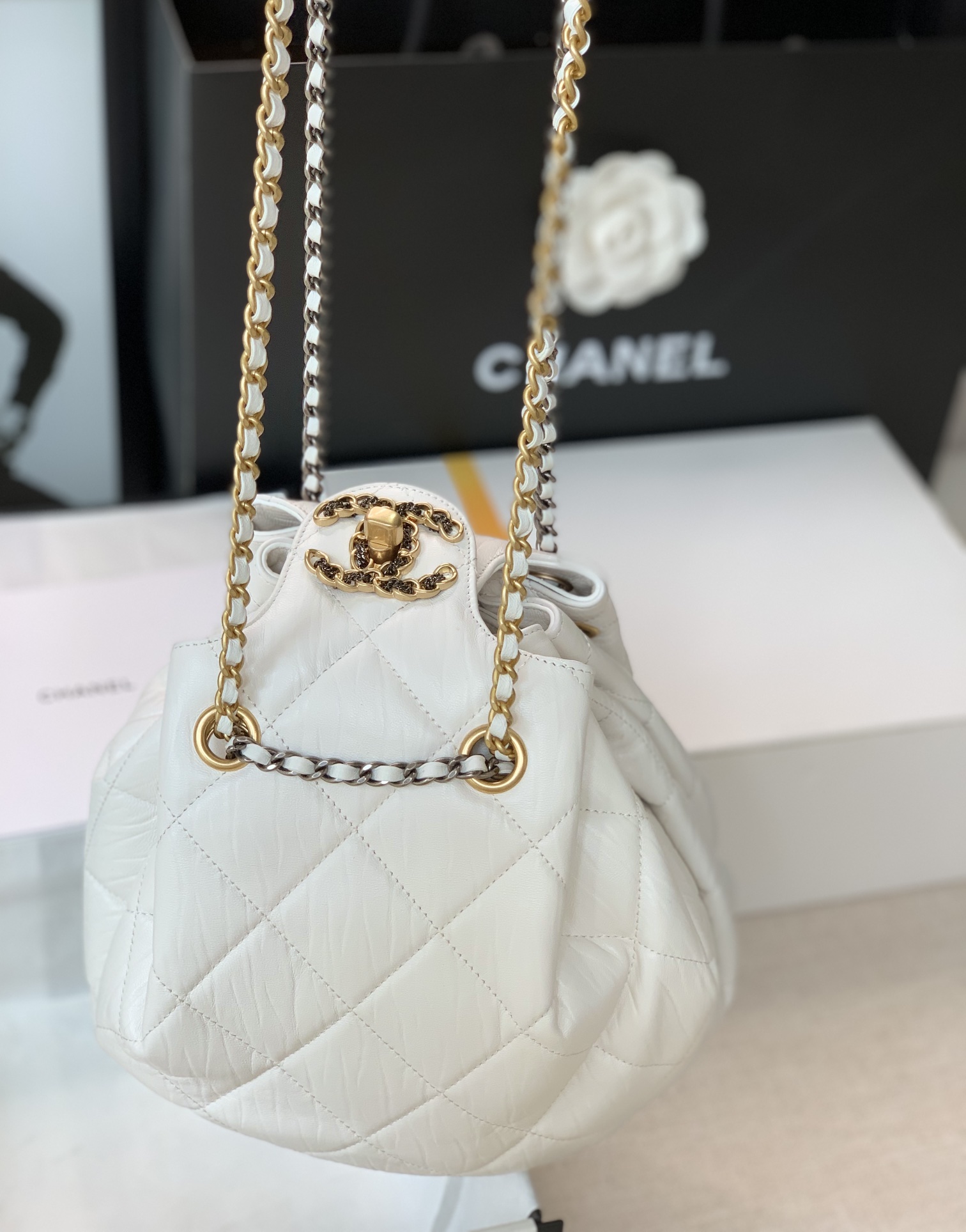 Ch@nel 2022SS Dumpling Bag