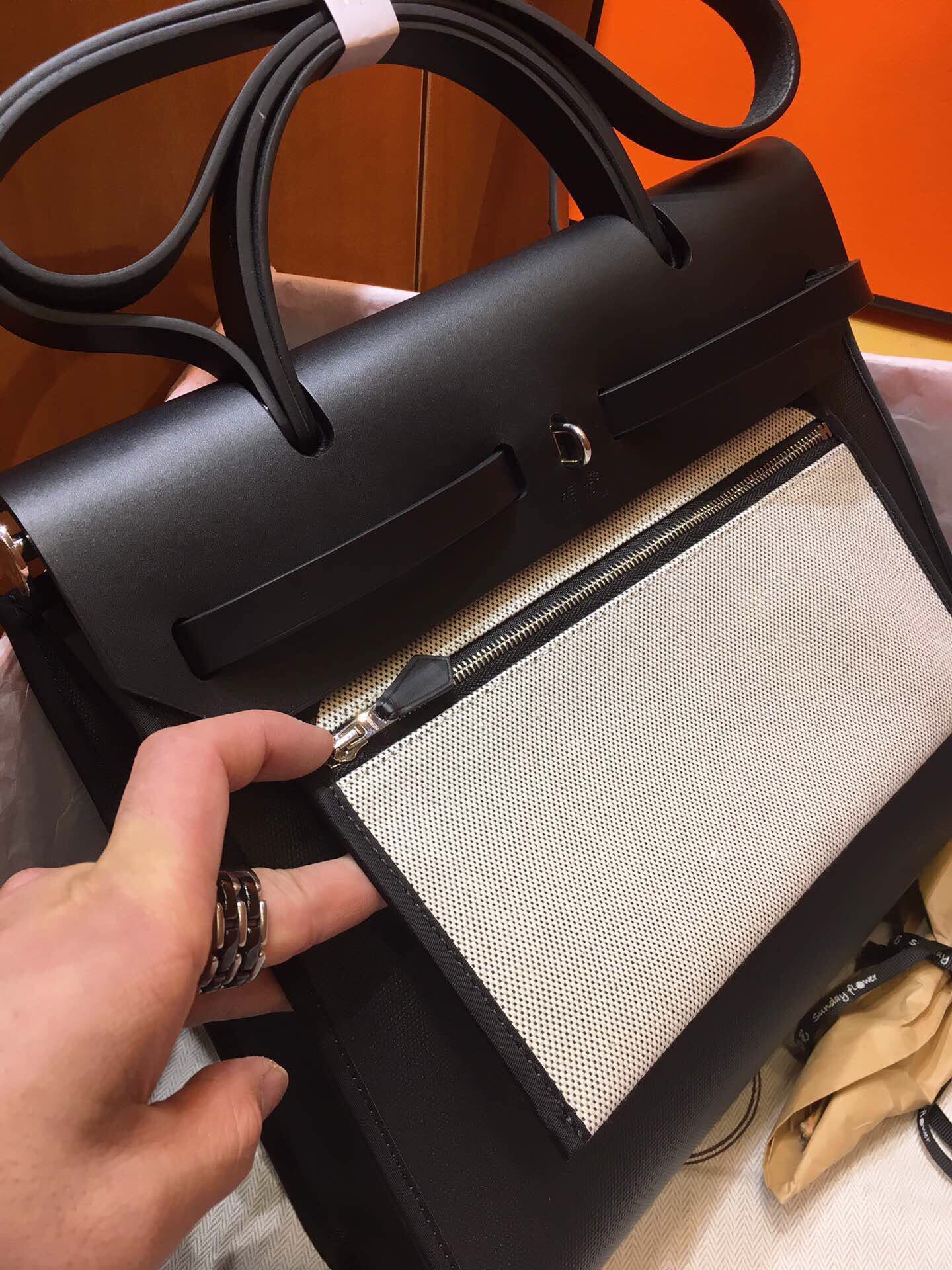 H**mes herbag-31cm