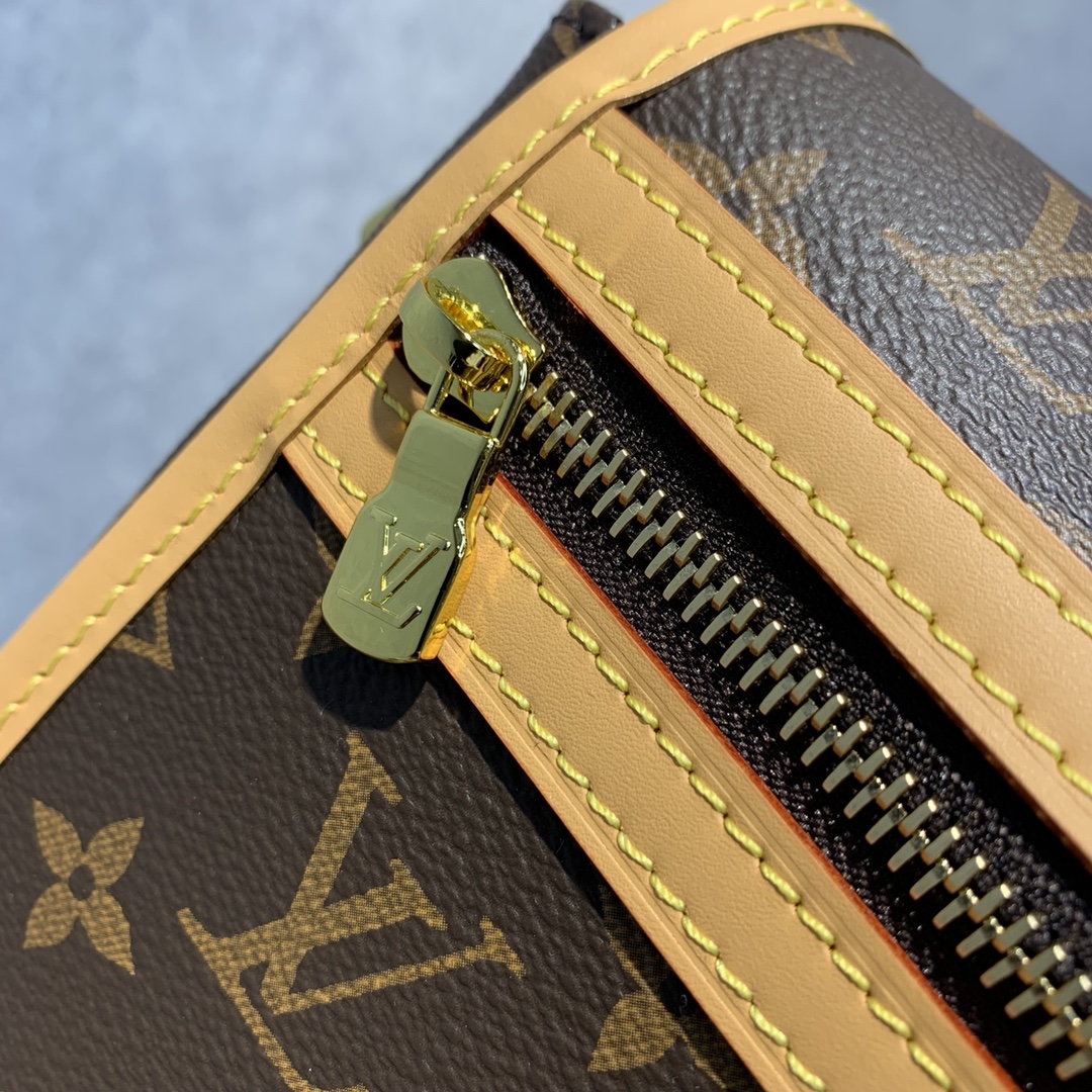 l0*is V*t0n m40106 vintage bag-25×9×21cm