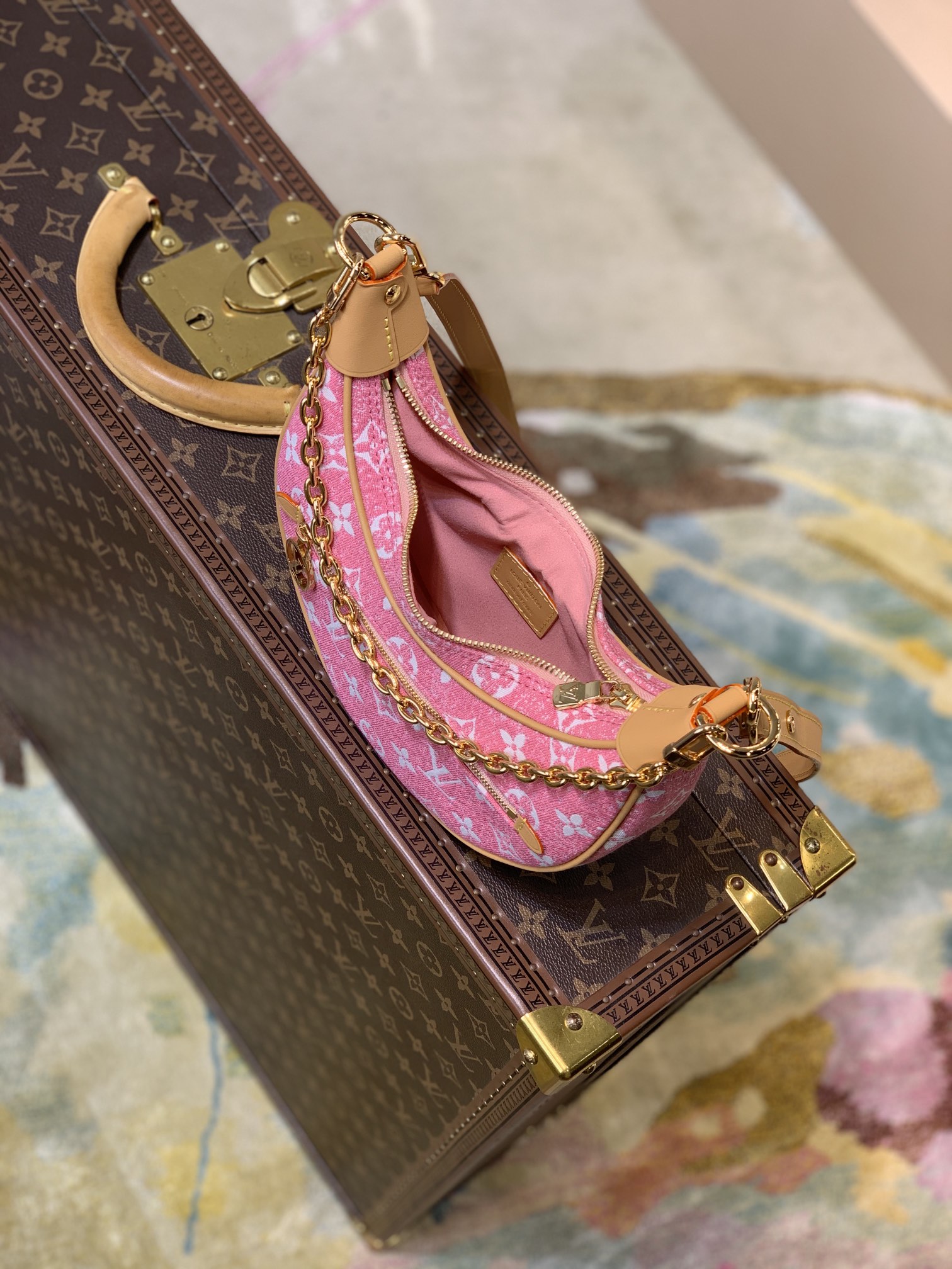 l0*is V*t0n loop handbags-m40511-23*13*6cm