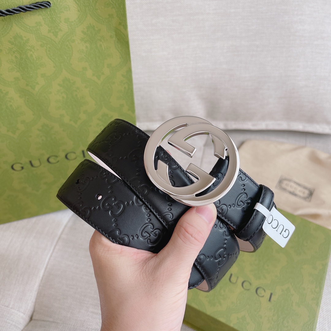 G*u*i belt-4cm
