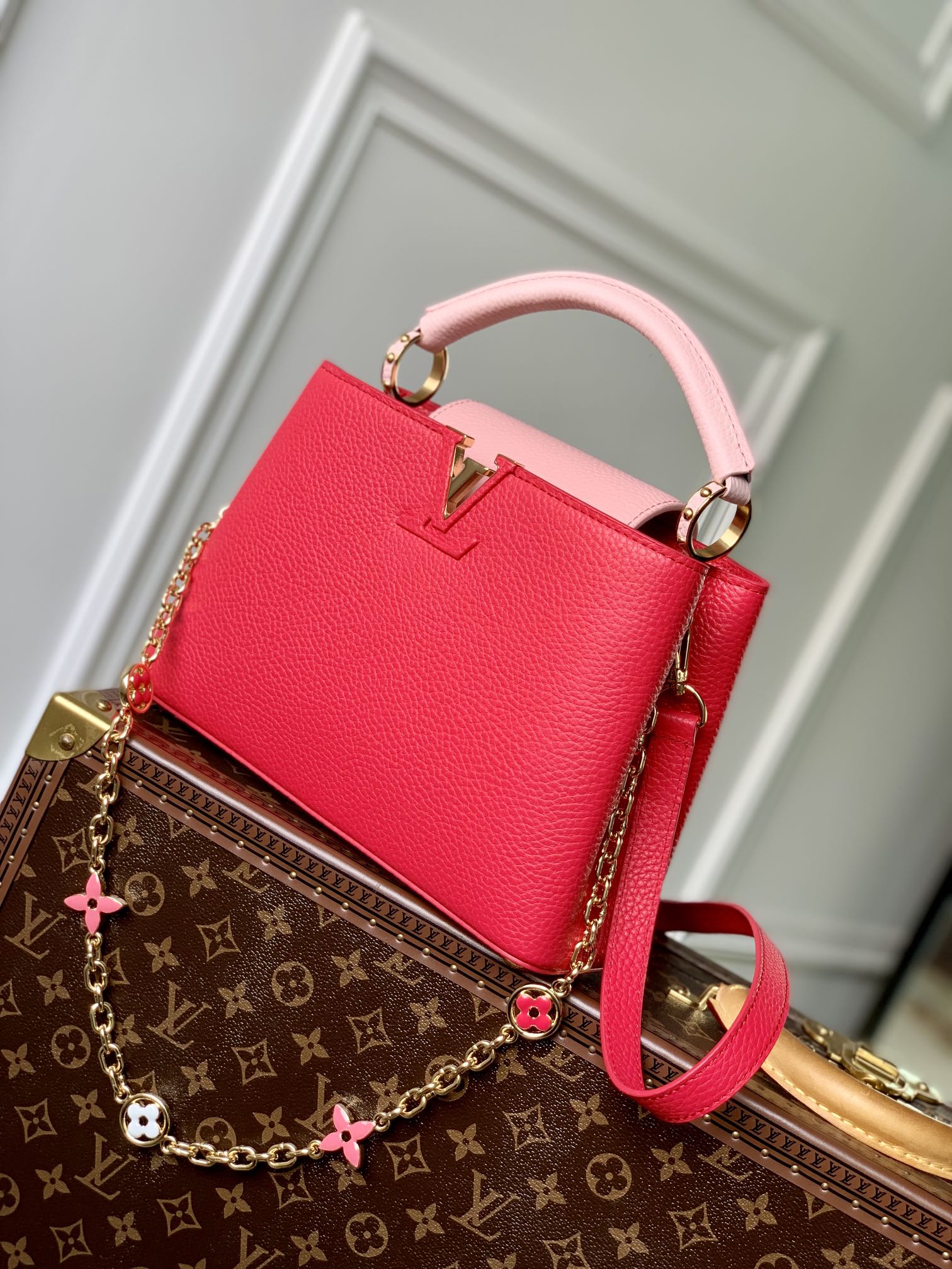 l0*is V*t0n capucines bb-27*18*9cm