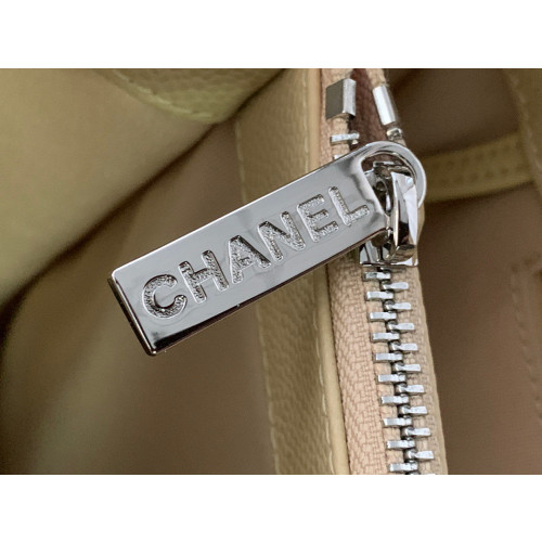 Ch@nel Grand Shopping Tote-Silver Hardware-34x24x12CM