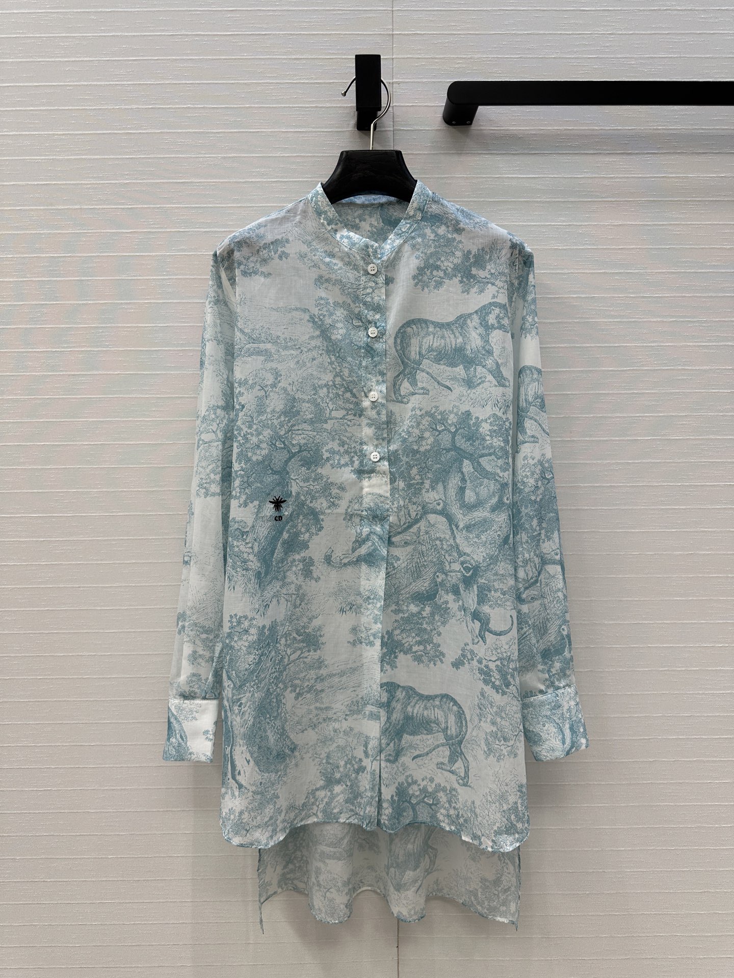 Di*or 2525ss Sauvage Printed Shirt