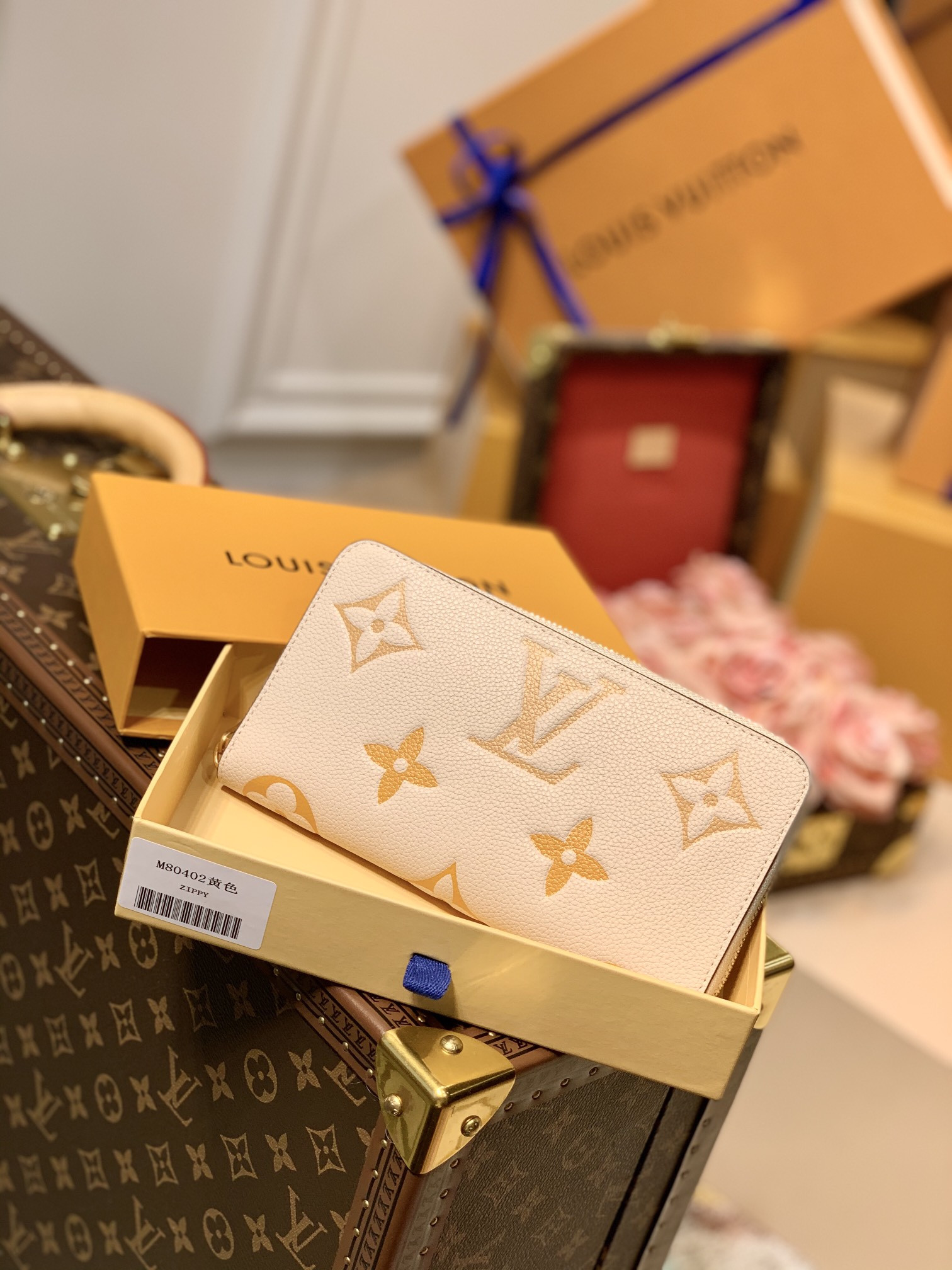 l0*is V*t0n zippy wallet m69994-19*10*2cm