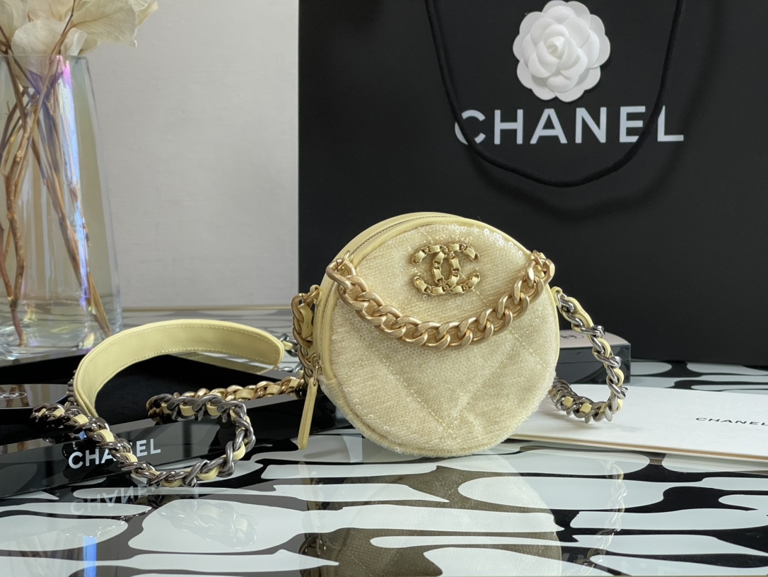Ch@nel 19 Round Mini Bag