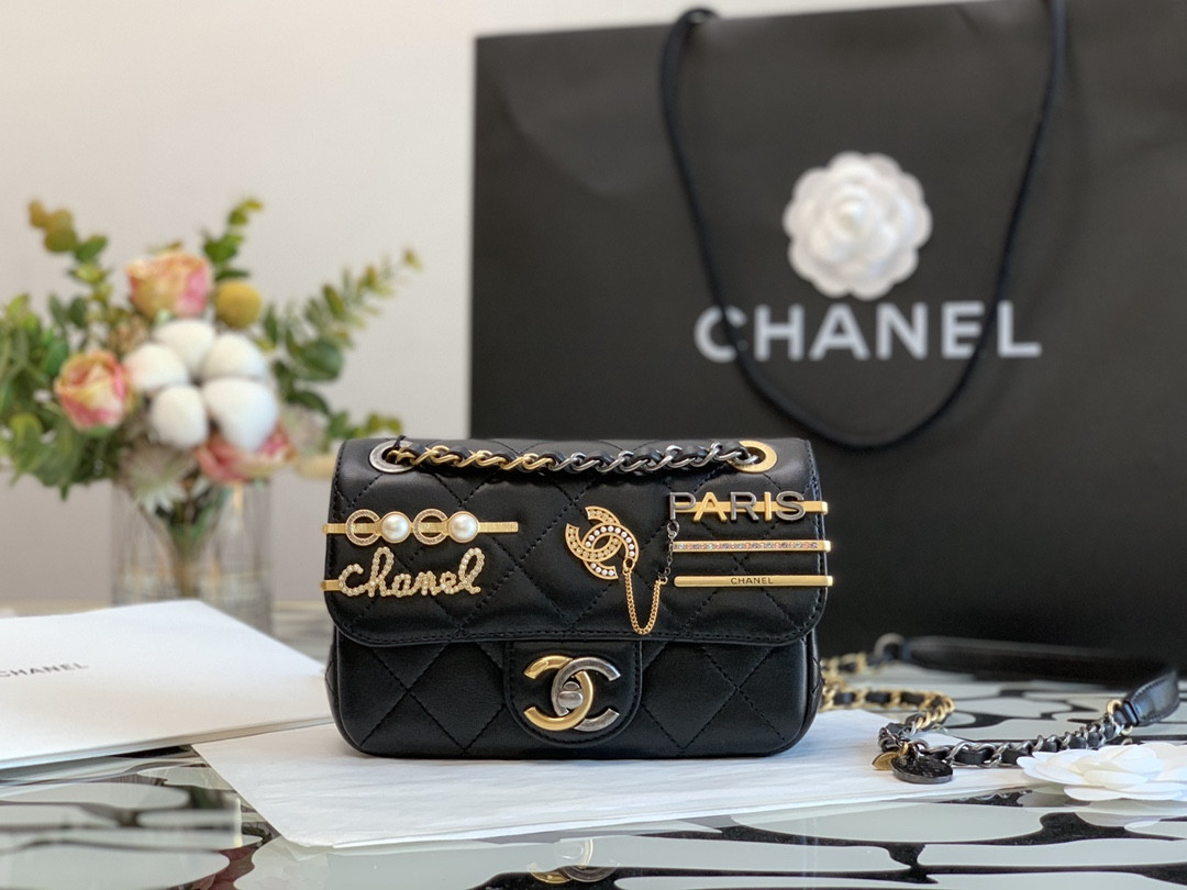 Ch@nel Flap Bag-20CM