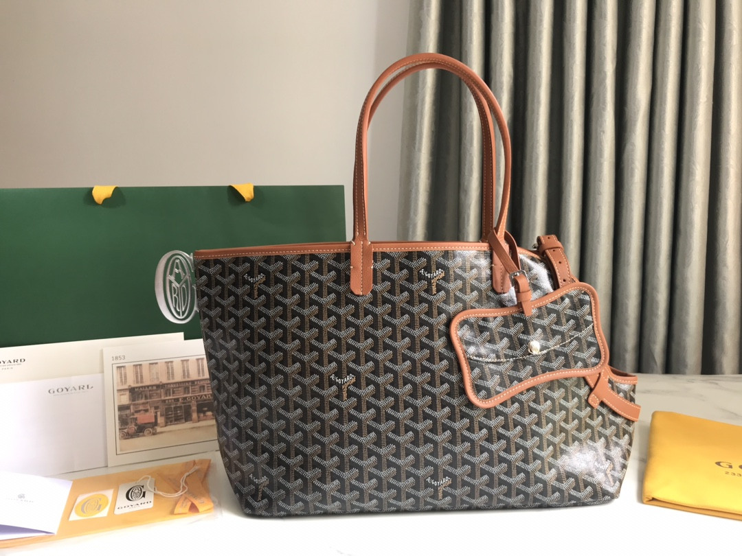 Go*ard chien gris & pocket-27*15*33.5cm