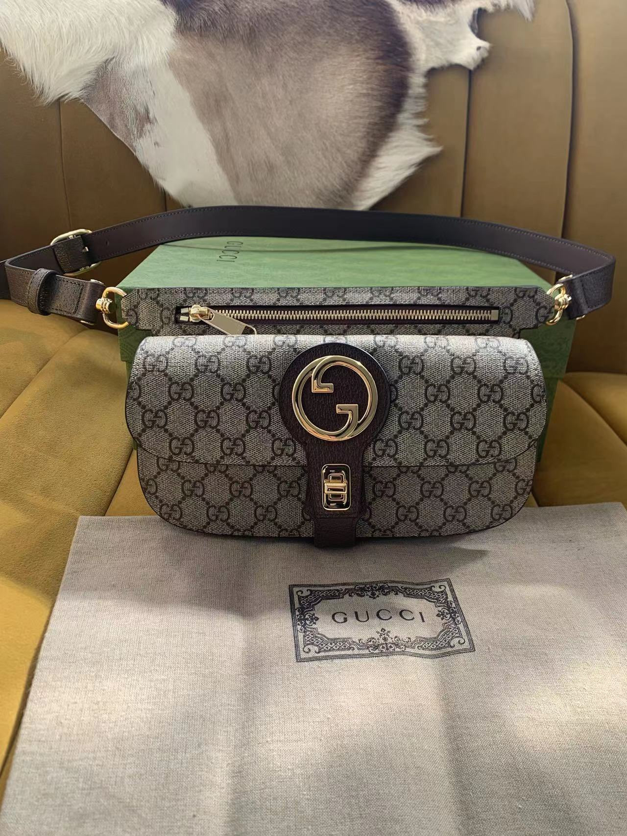 G*u*i belt bag-24/4/5cm