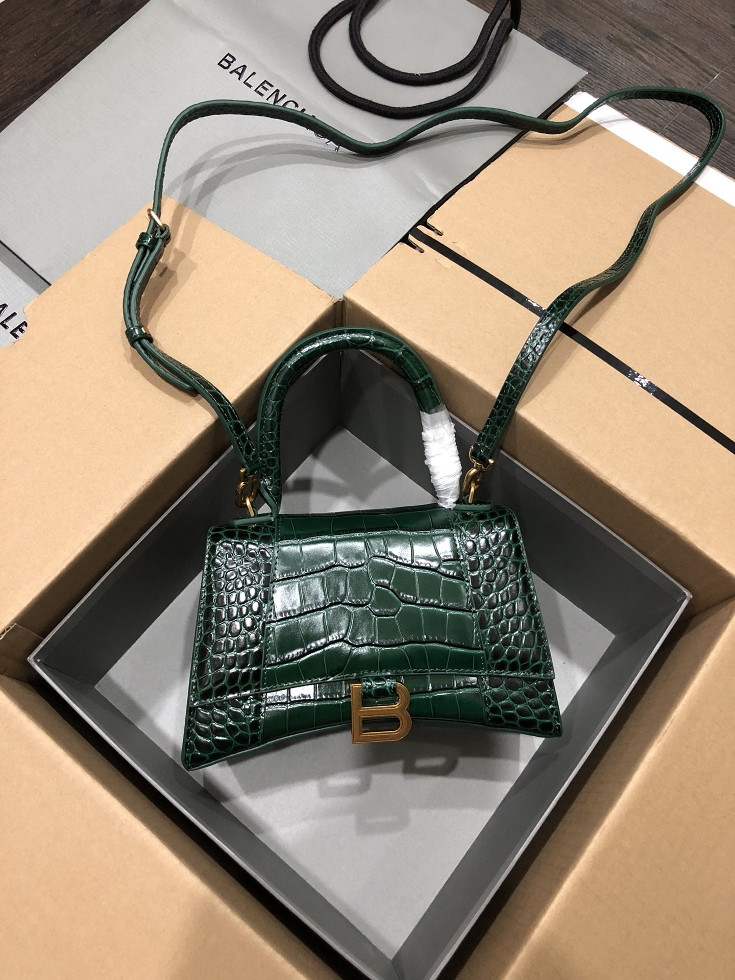 Ba*len*cia*ga hourglass bag-23x10x24cm
