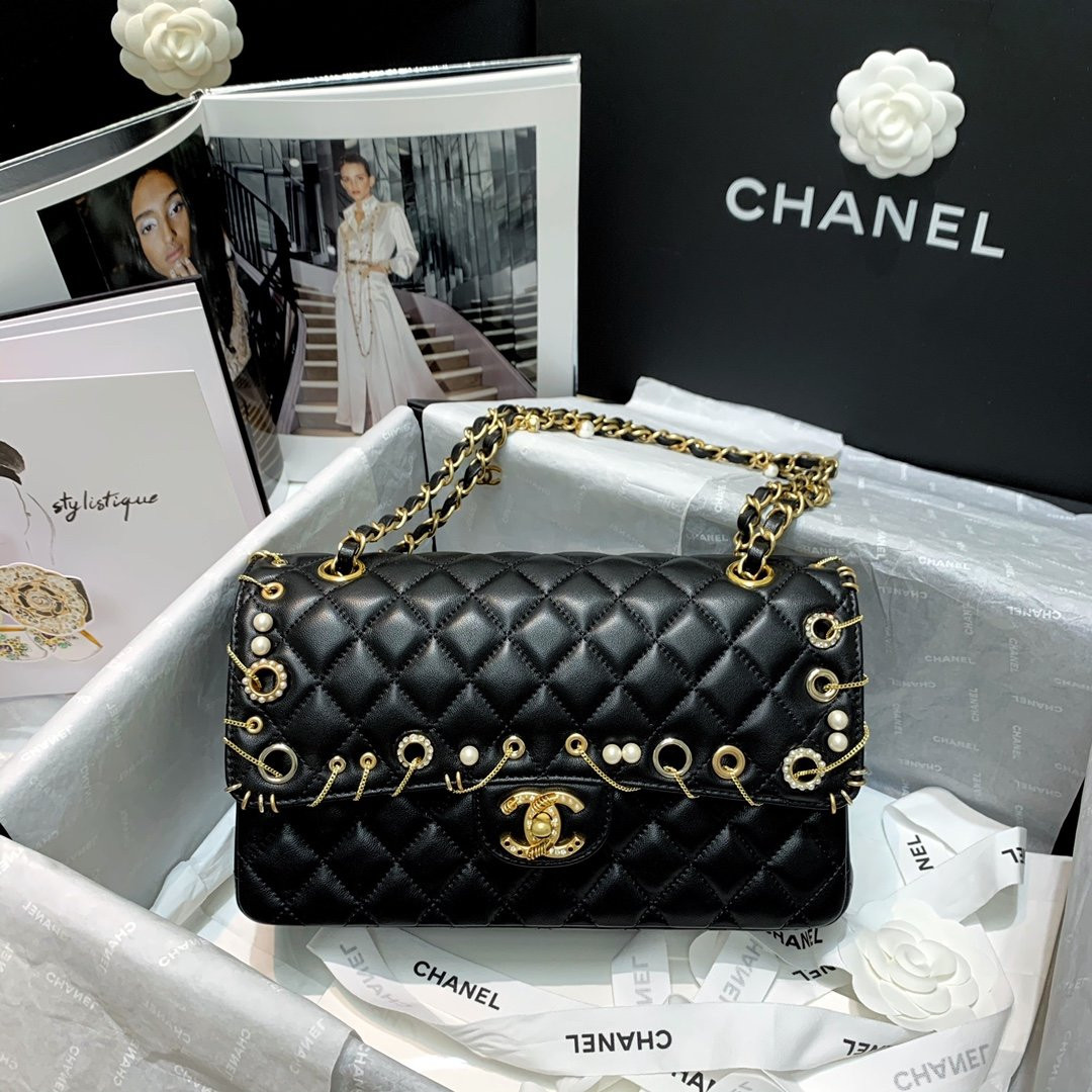 Ch@nel Flap Bag-25CM