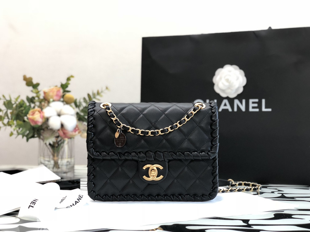Ch@nel Flap Bag-22CM