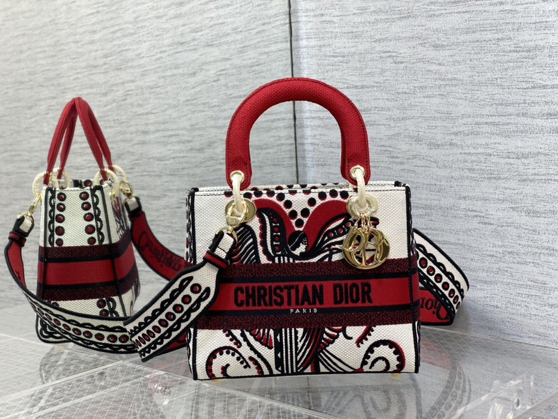 lady D*or handle bag-24cm