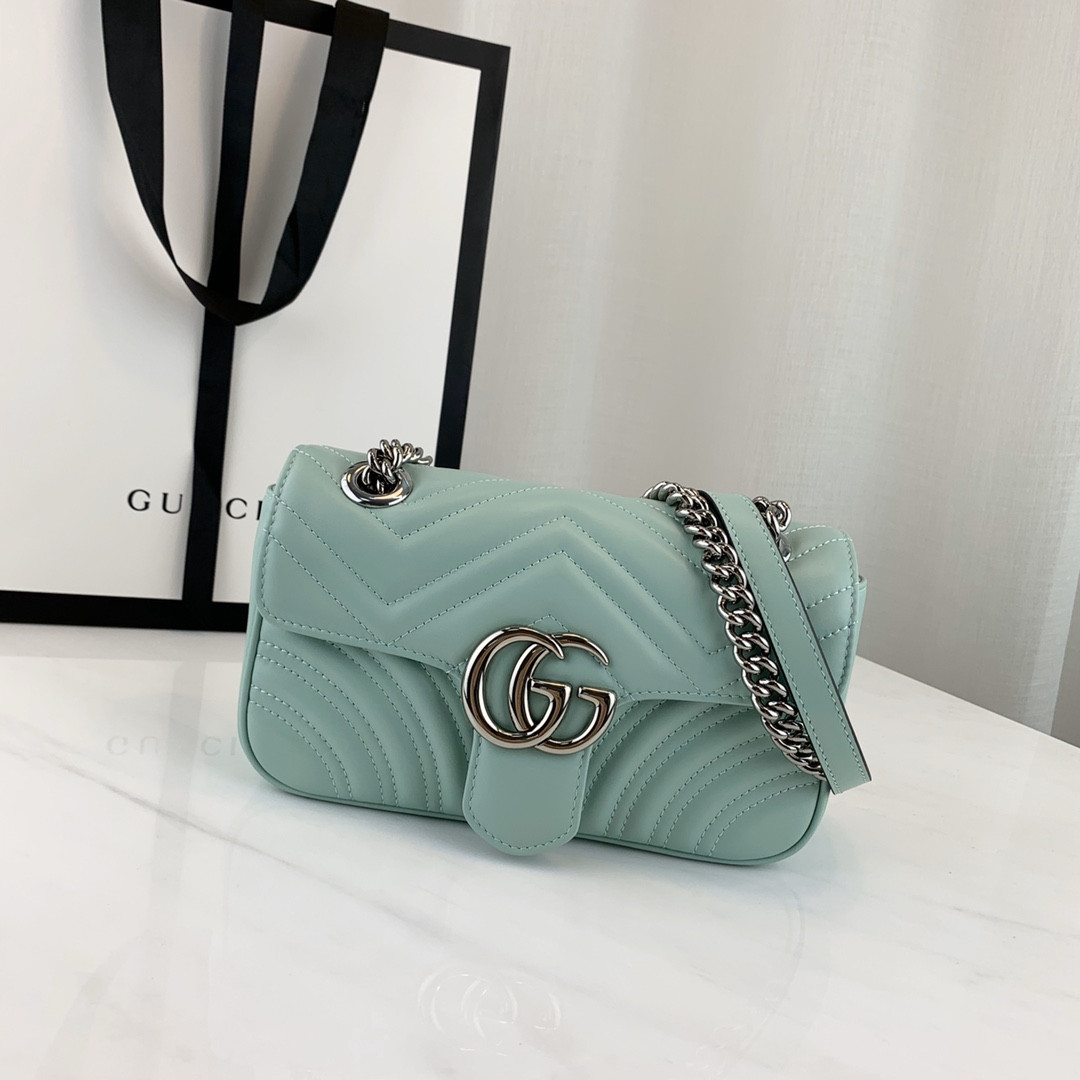G*u*i marmont bag-14*23*6cm