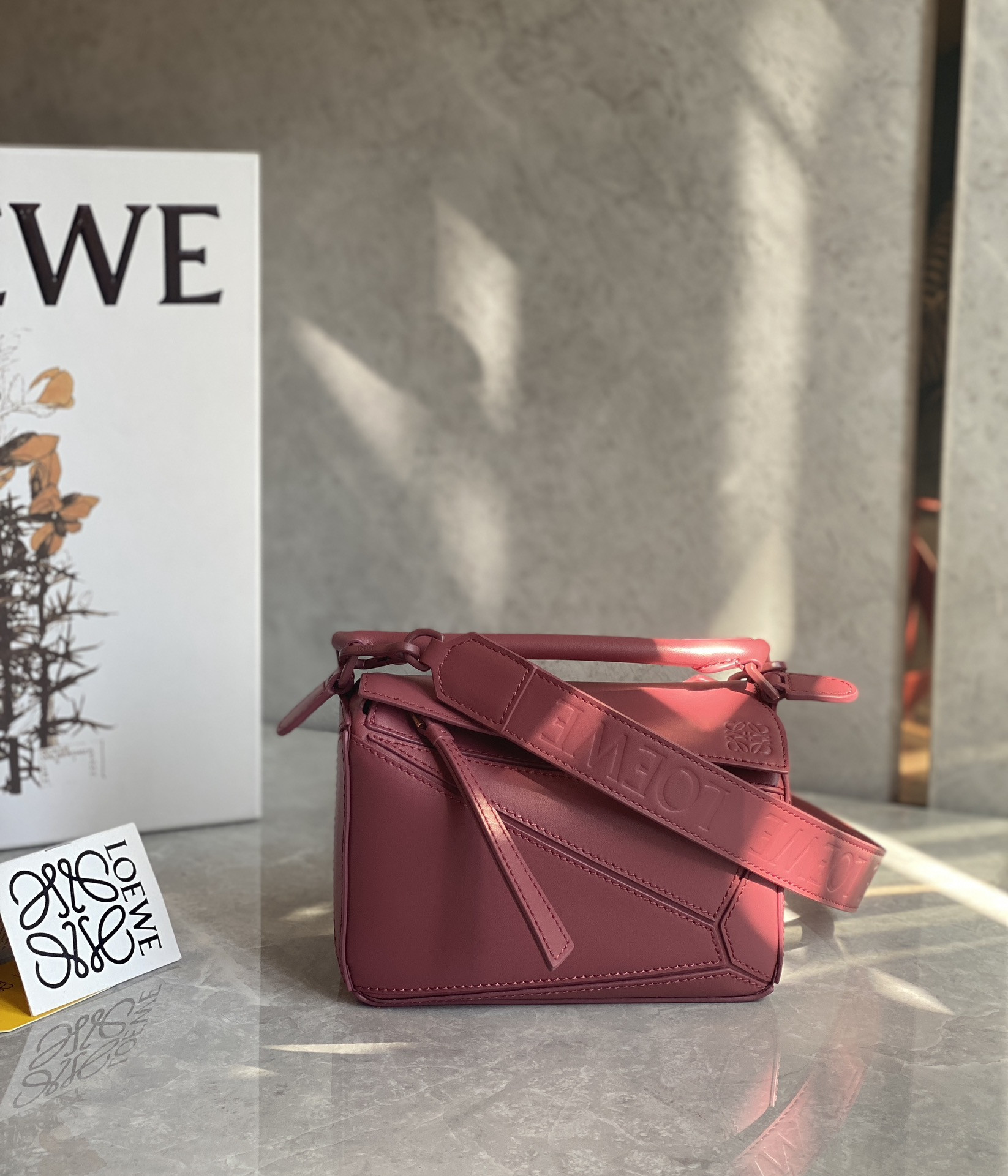 L0ew* puzzle mini bag-18*11*7.5cm