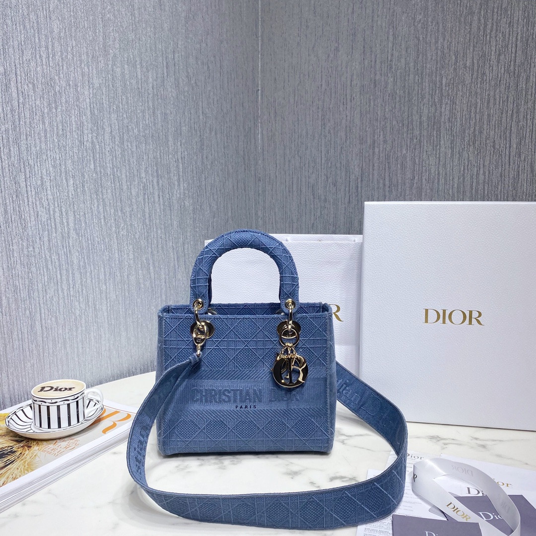 lady D*or handle bag-24cm