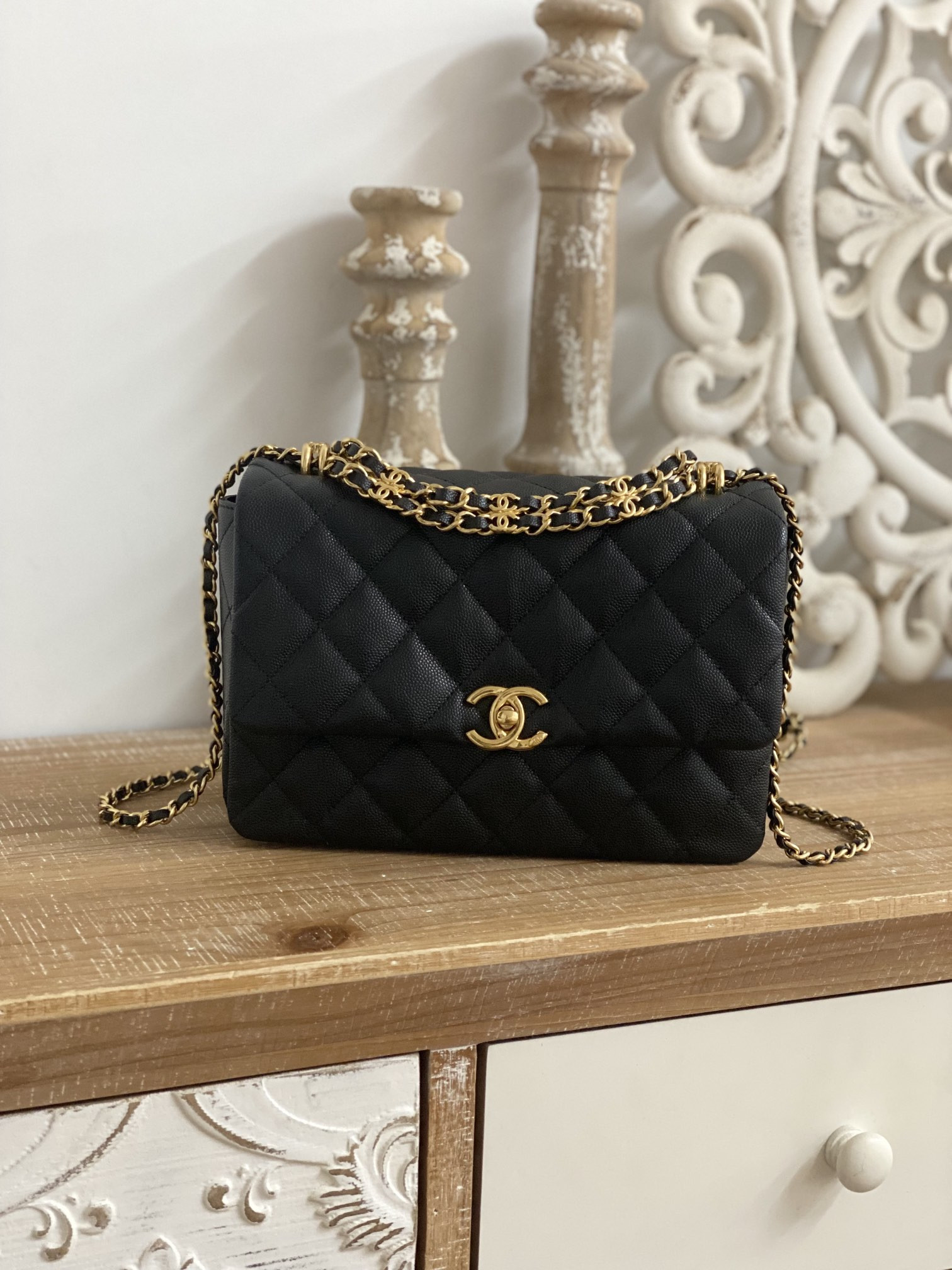 Ch@nel Flap Bag-16*23*11.5CM