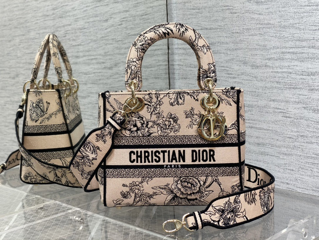 lady D*or handle bag-24cm