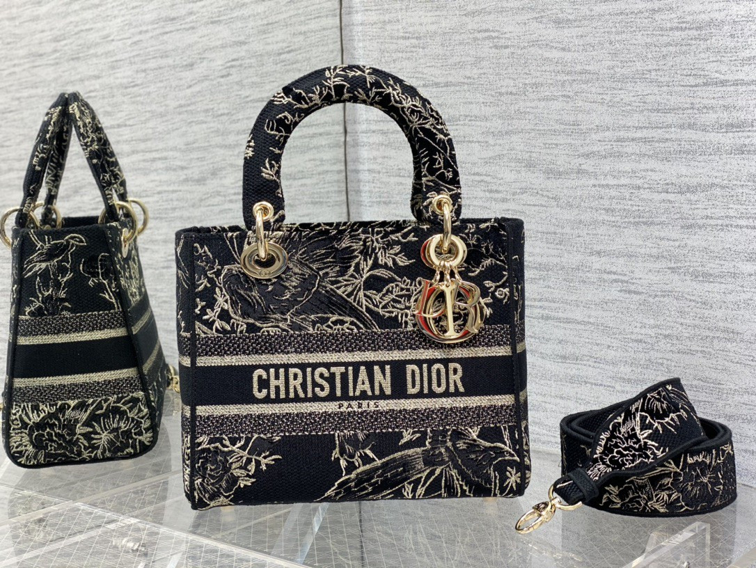 lady D*or handle bag-24cm