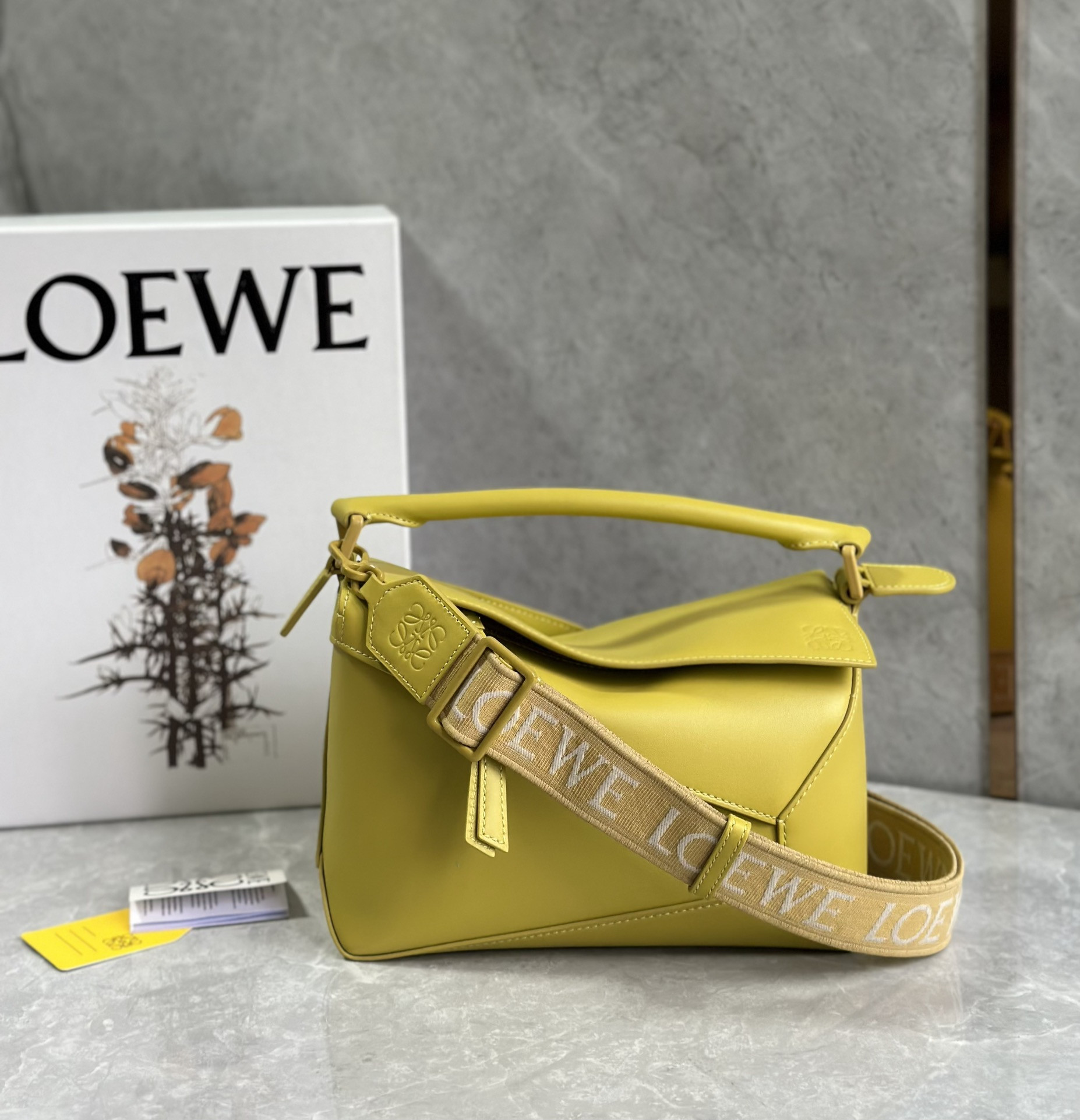 L0ew* puzzle small bag-24*10*14cm