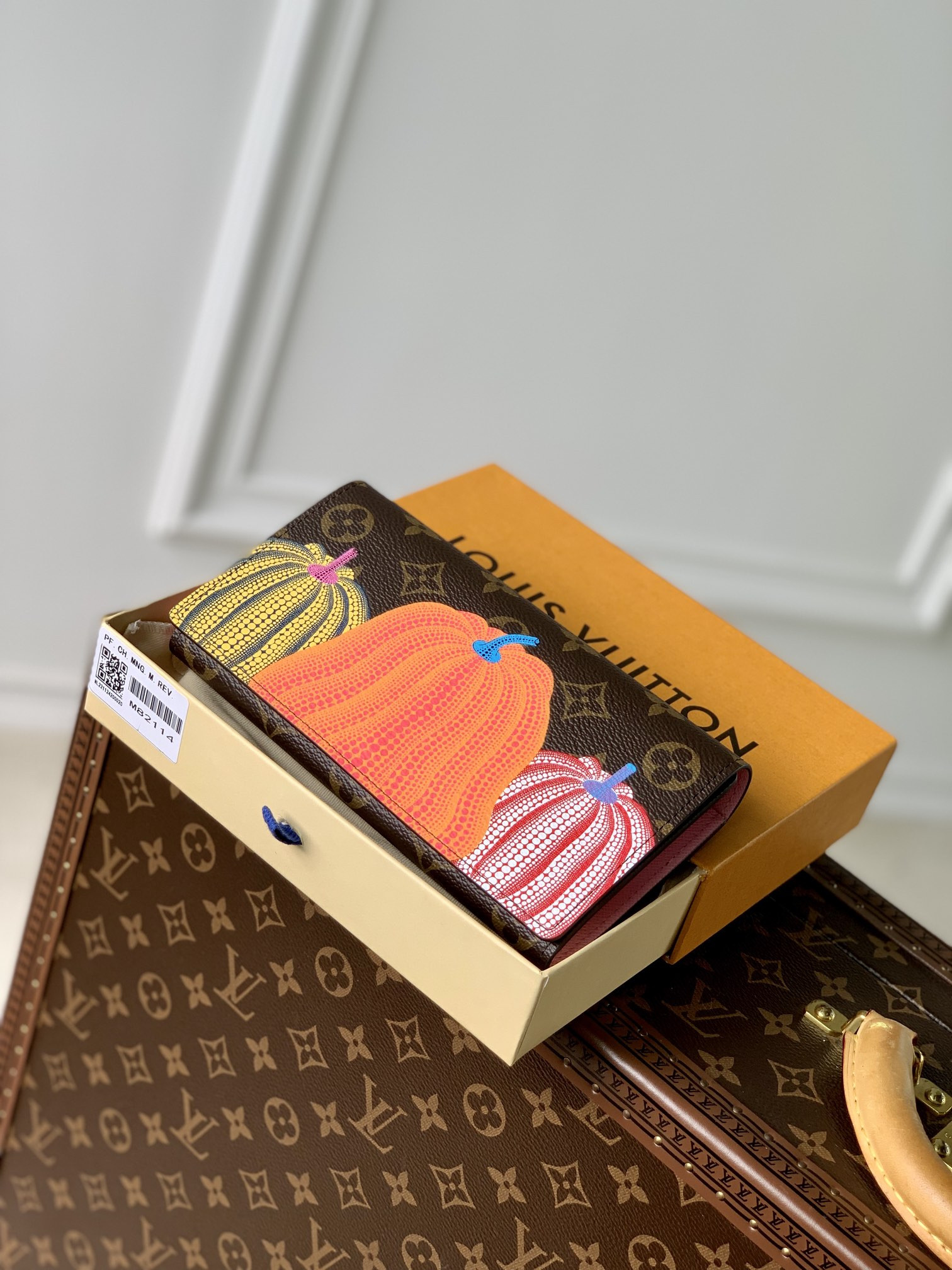 l0*is V*t0n &yk sarah wallet m60531-19.5x10.5x2.5cm
