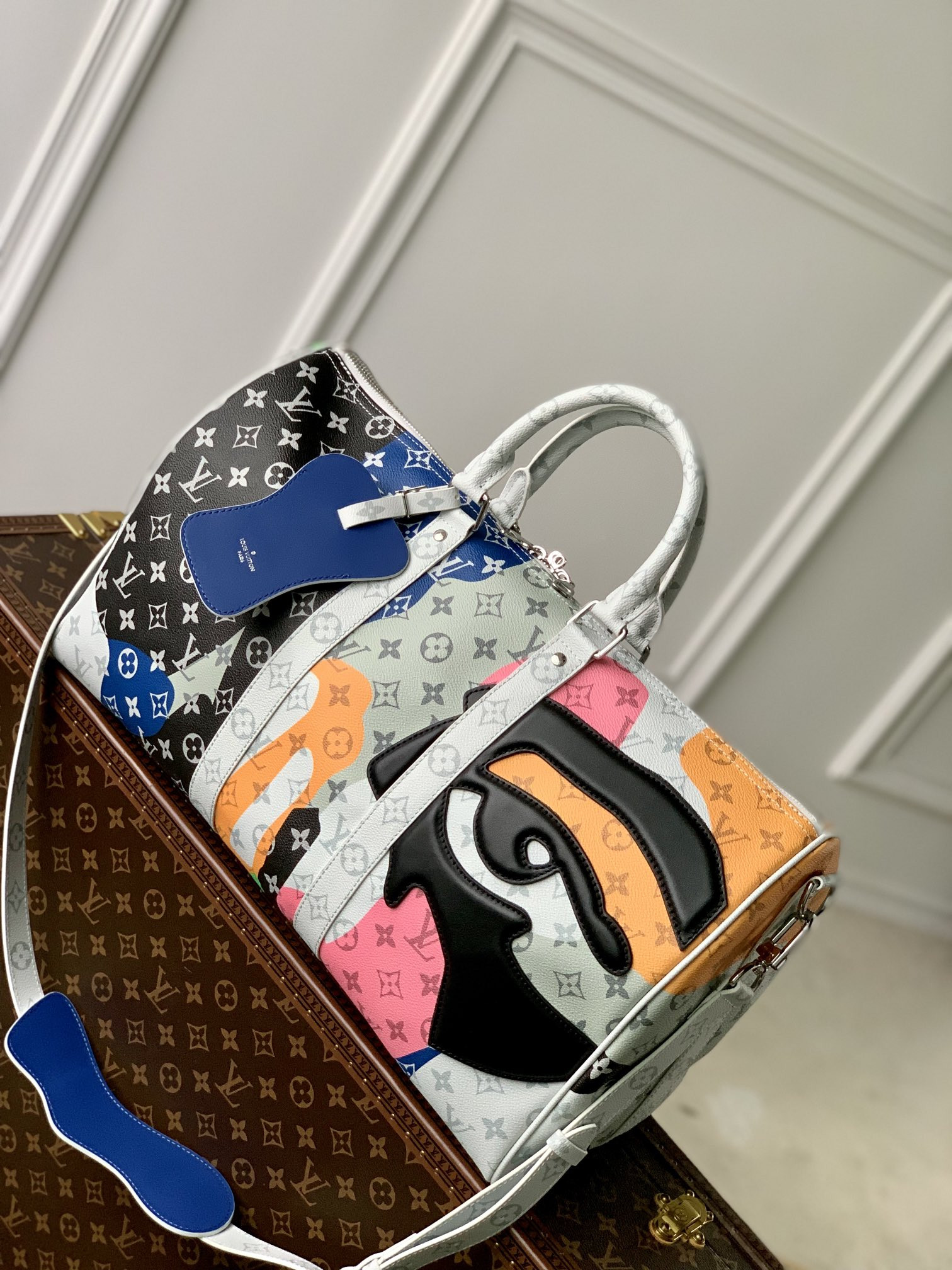l0*is V*t0n keepall bandoulière 45-m46377-45 × 27 × 20cm