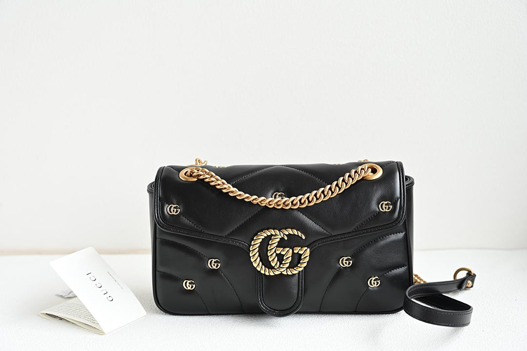 G*u*i marmont bag-26*15*7cm