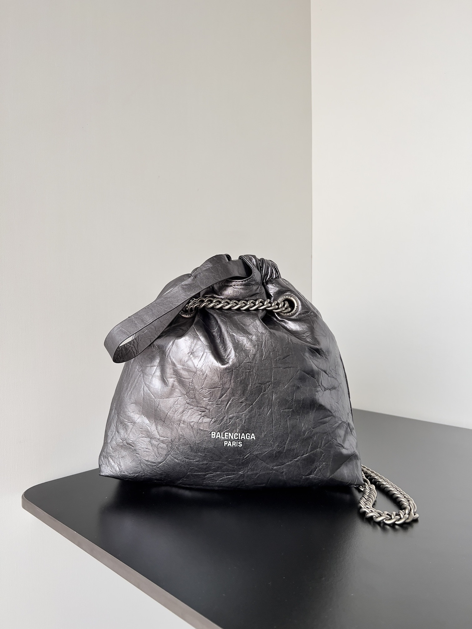 Ba*len*cia*ga crush tote-23.9*25.9*9.9cm