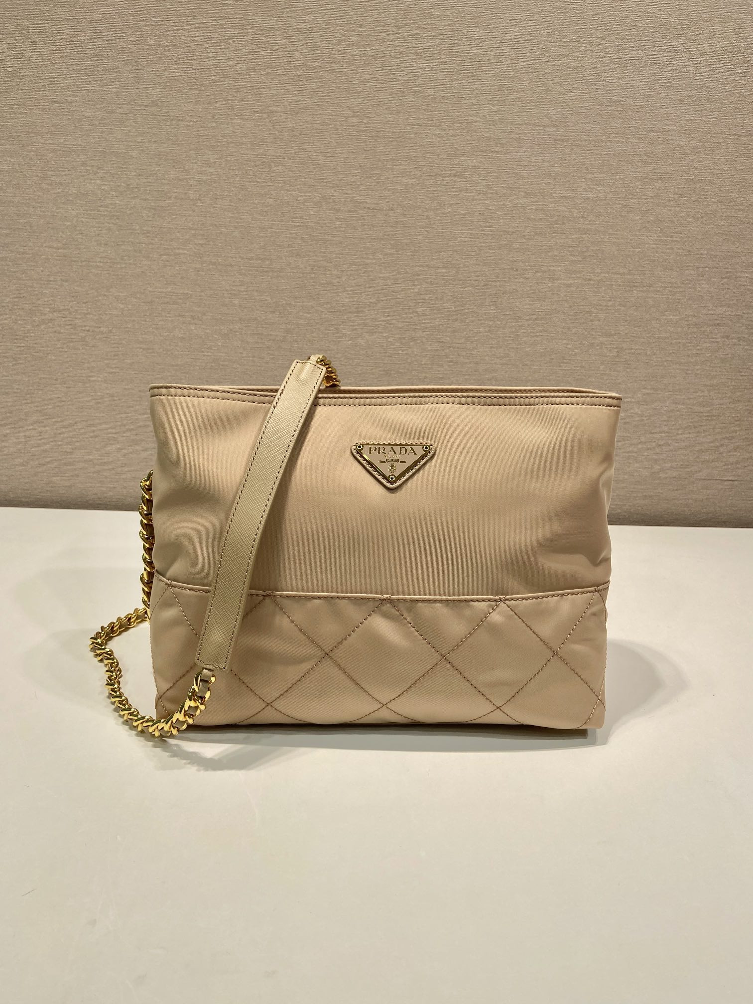 Pra*a vintage tote bag-1bd645-25*21*8cm