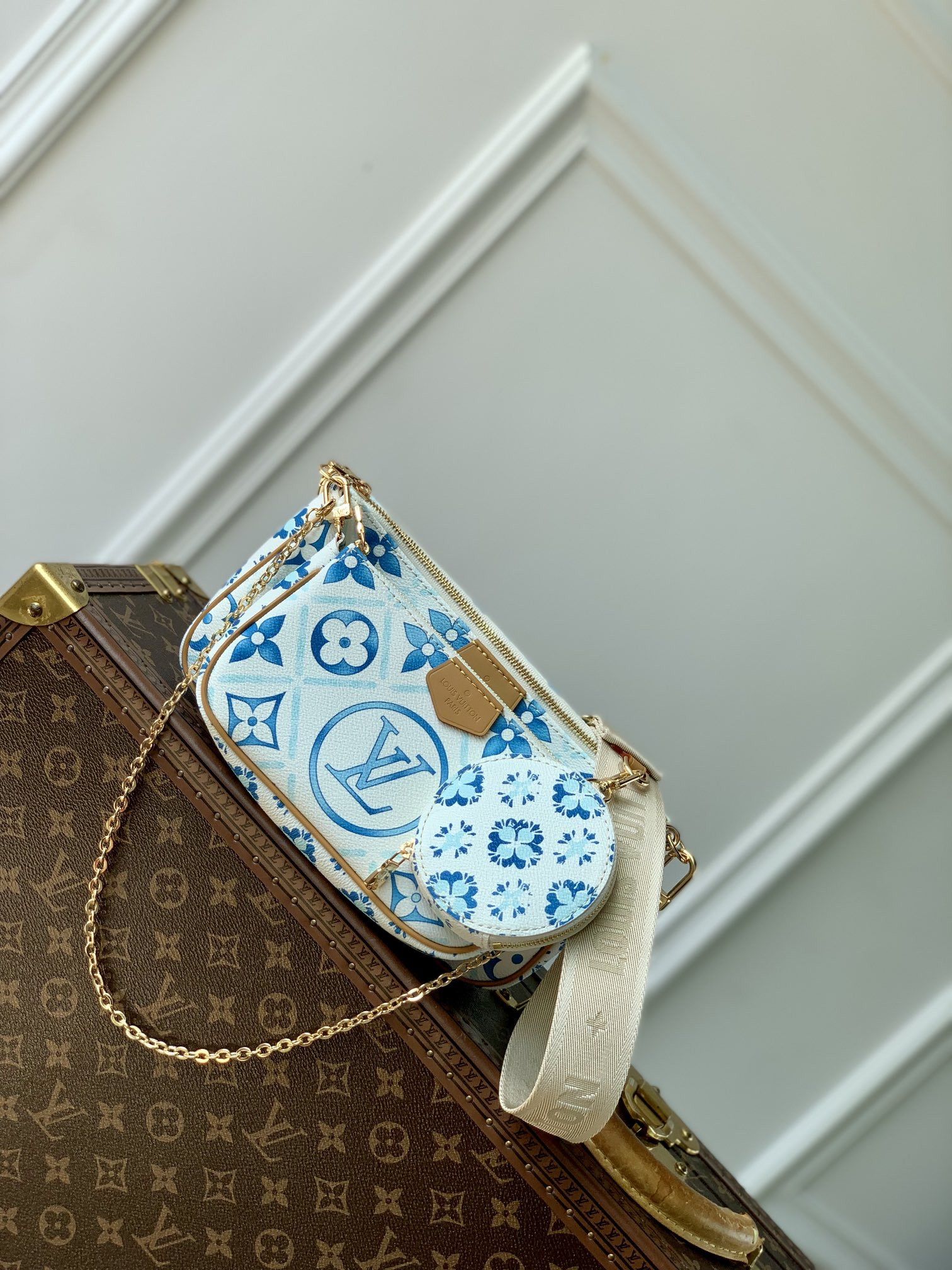 l0*is V*t0n multi pochette accessoires m46180-24*13.5* 4cm