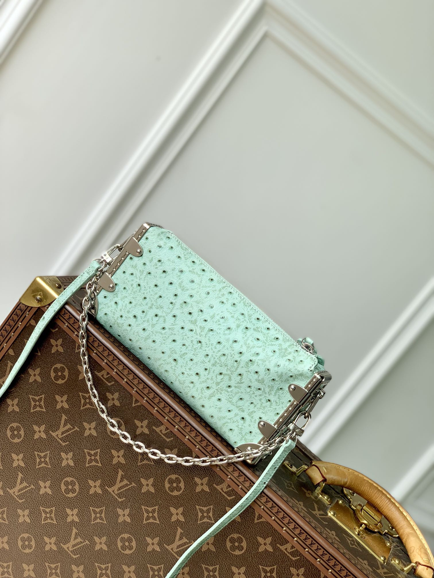 l0*is V*t0n slim trunk--m25445-23 x 12 x 4cm