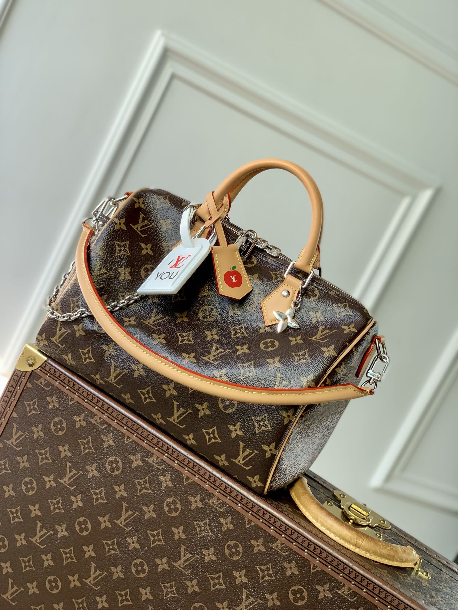 L0vis Vvtt0n Speedy Soft 30 Boho Bag -21 x 17 x 30CM