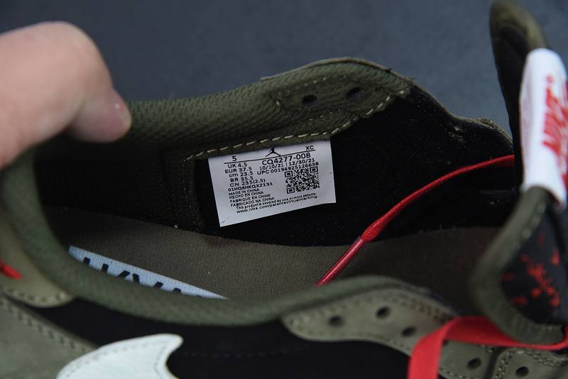 TRAVIS SCOTT X AIR JORDAN 1 LOW DARK MOCHA BLACK CQ4277-105