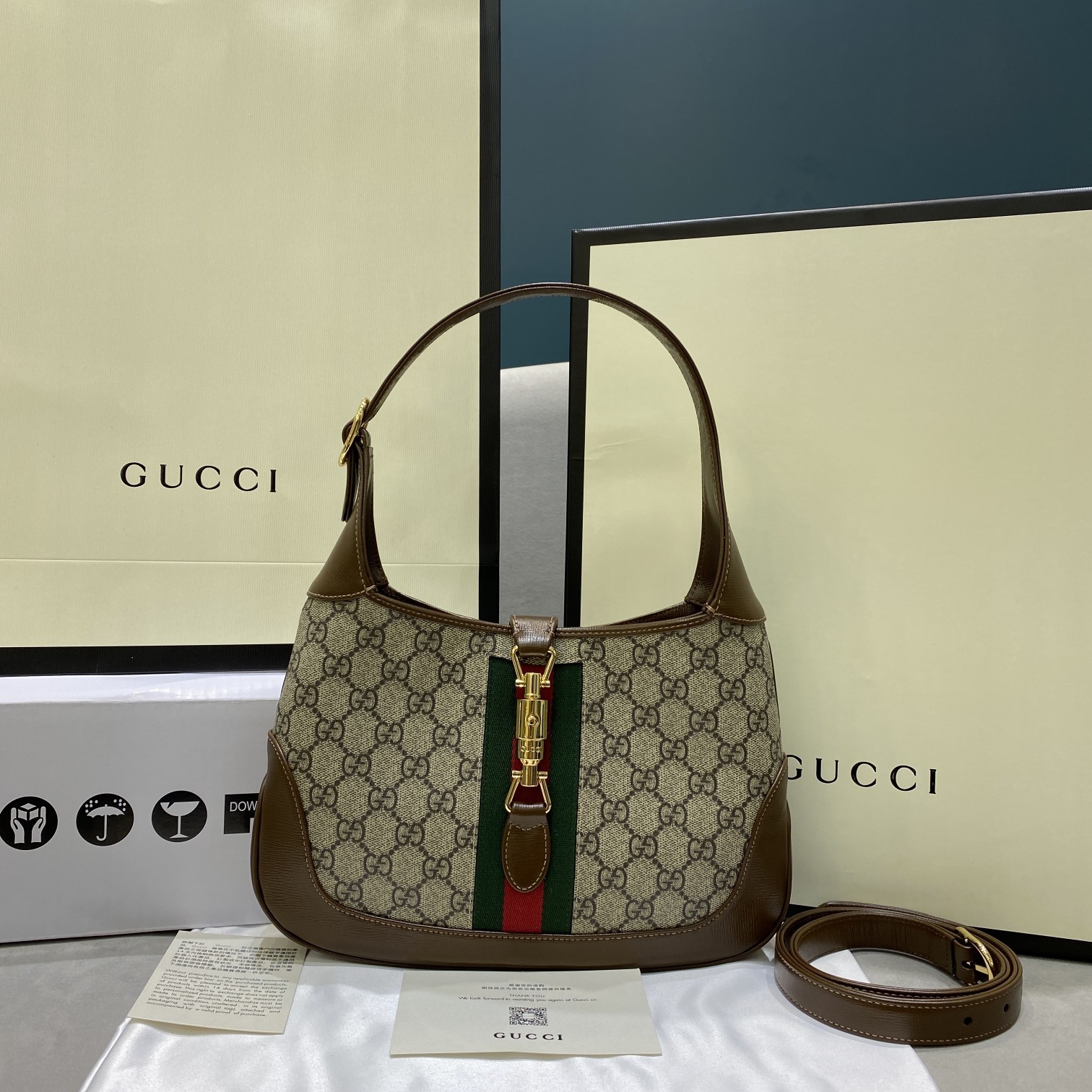 G*u*i jackie 1961 hobo bag-28*19*4.5cm