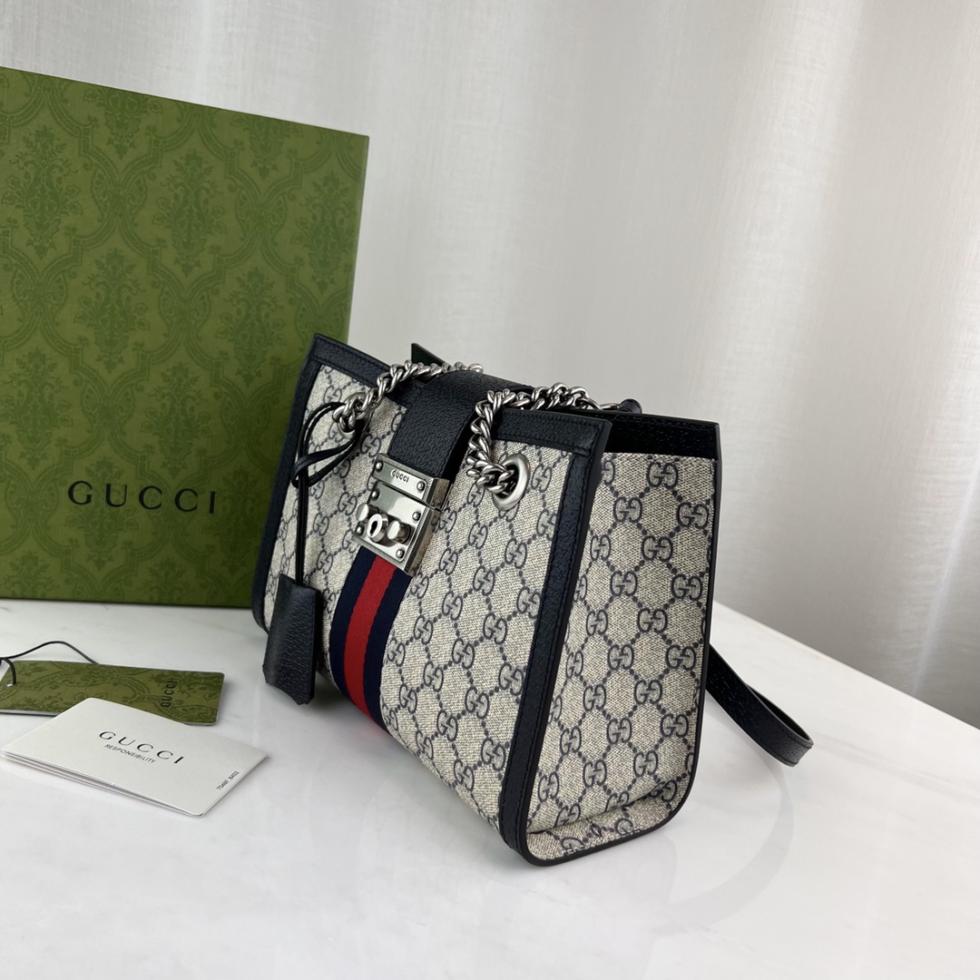 G*u*i padlock bag-26*18*10cm