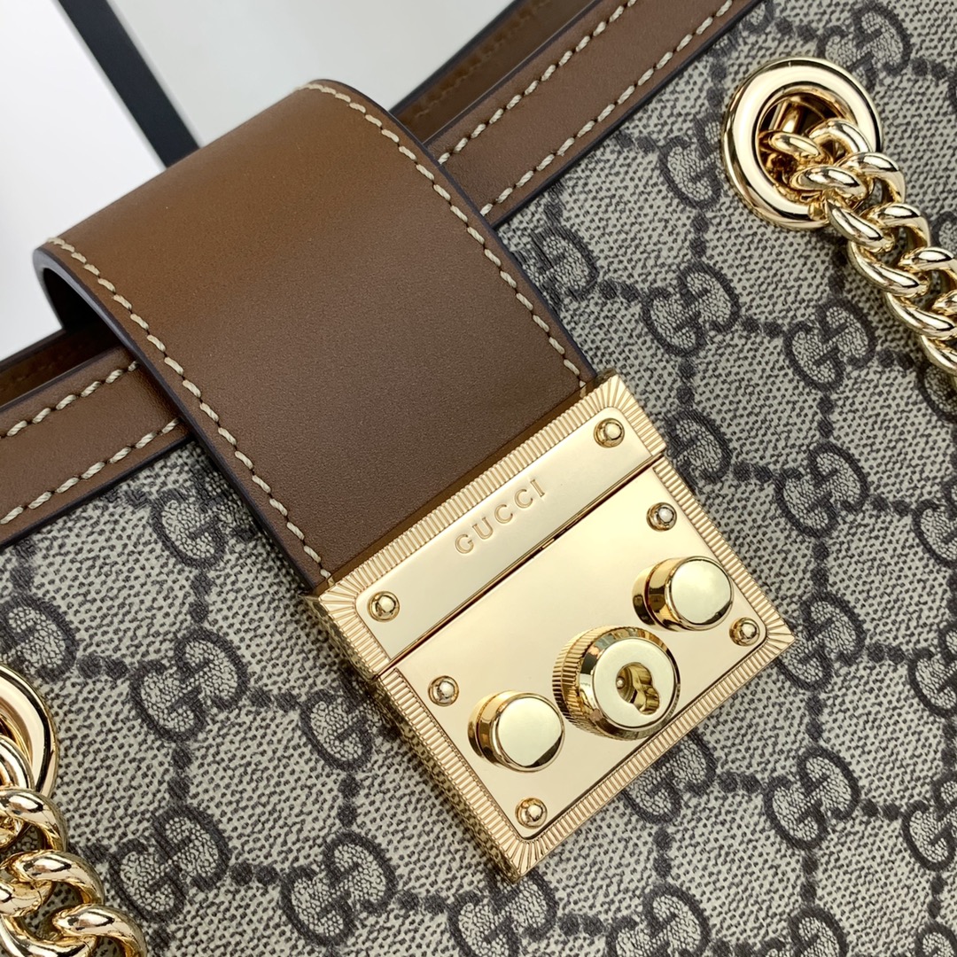 G*u*i padlock bag-26*18*10cm